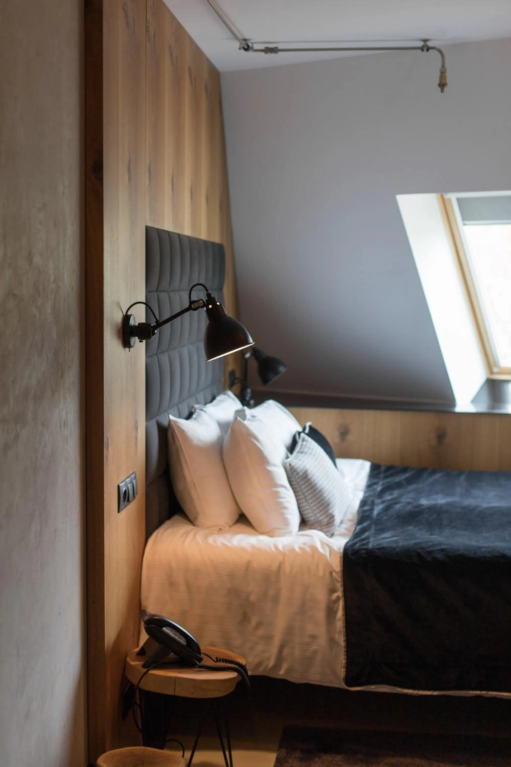 Bedroom, Bed in Hotel Rum Budapest