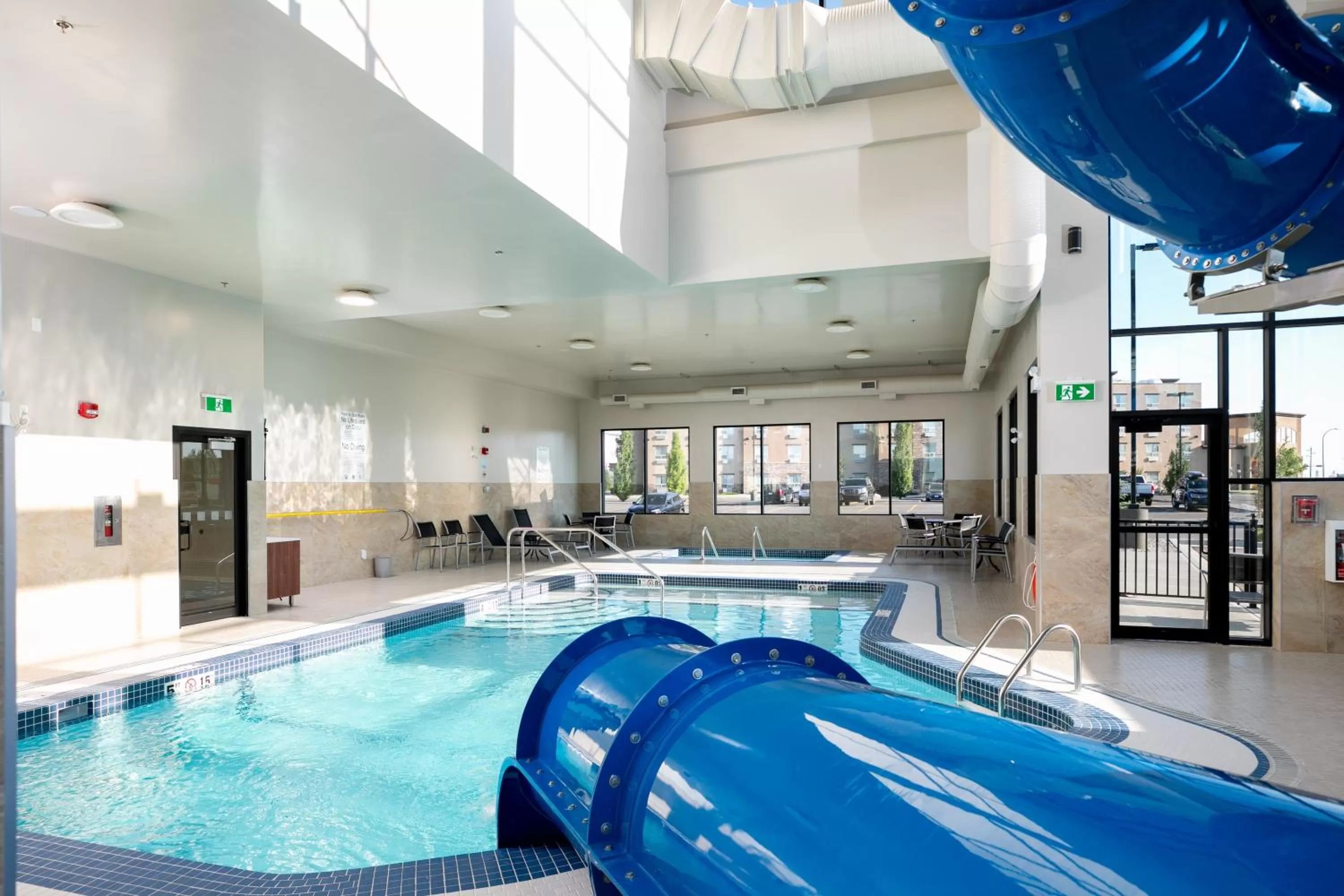 Swimming pool in Holiday Inn Express - Lethbridge Southeast by IHG