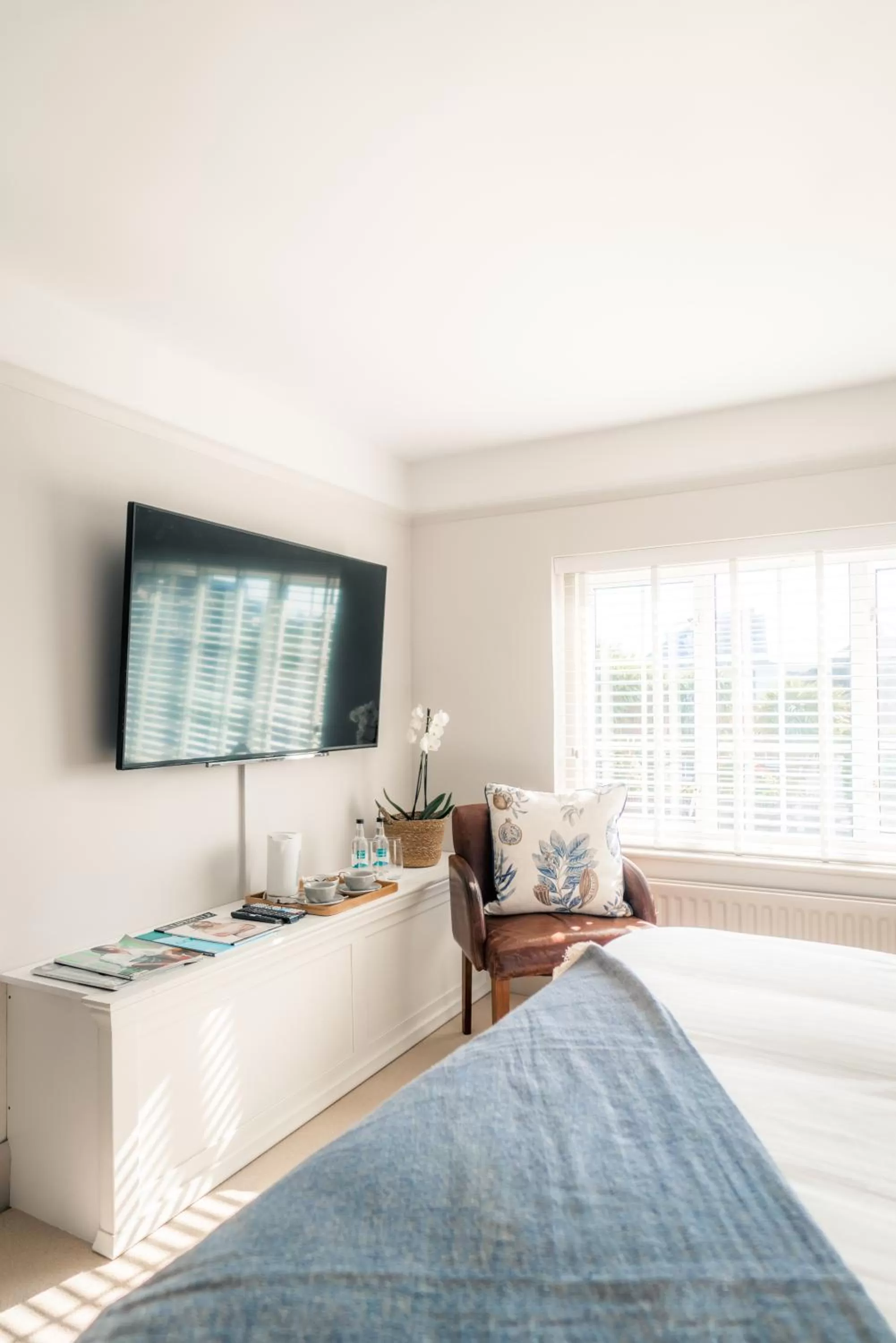 Bedroom, Bed in The Seaview, East Preston