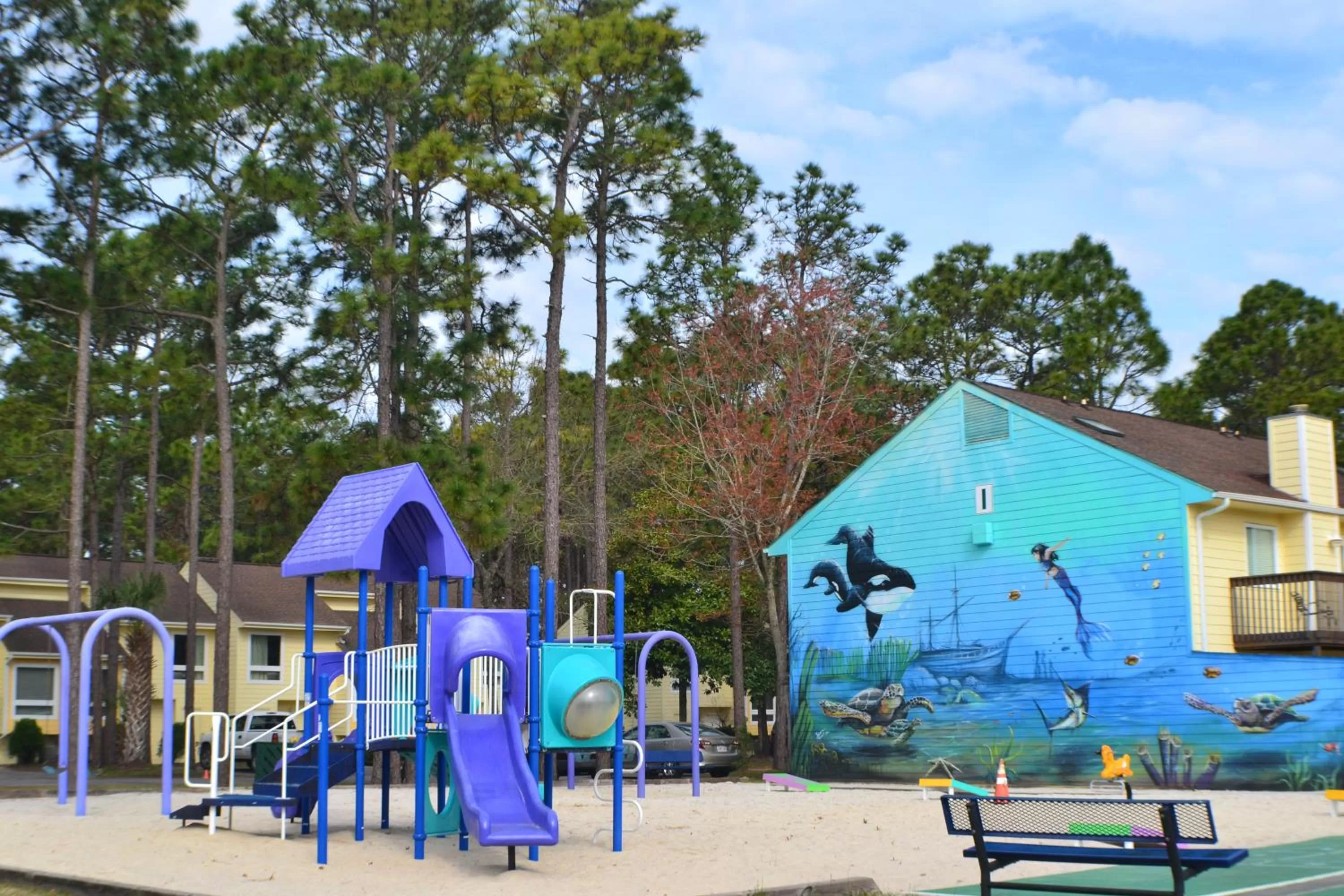 Children play ground in The Links