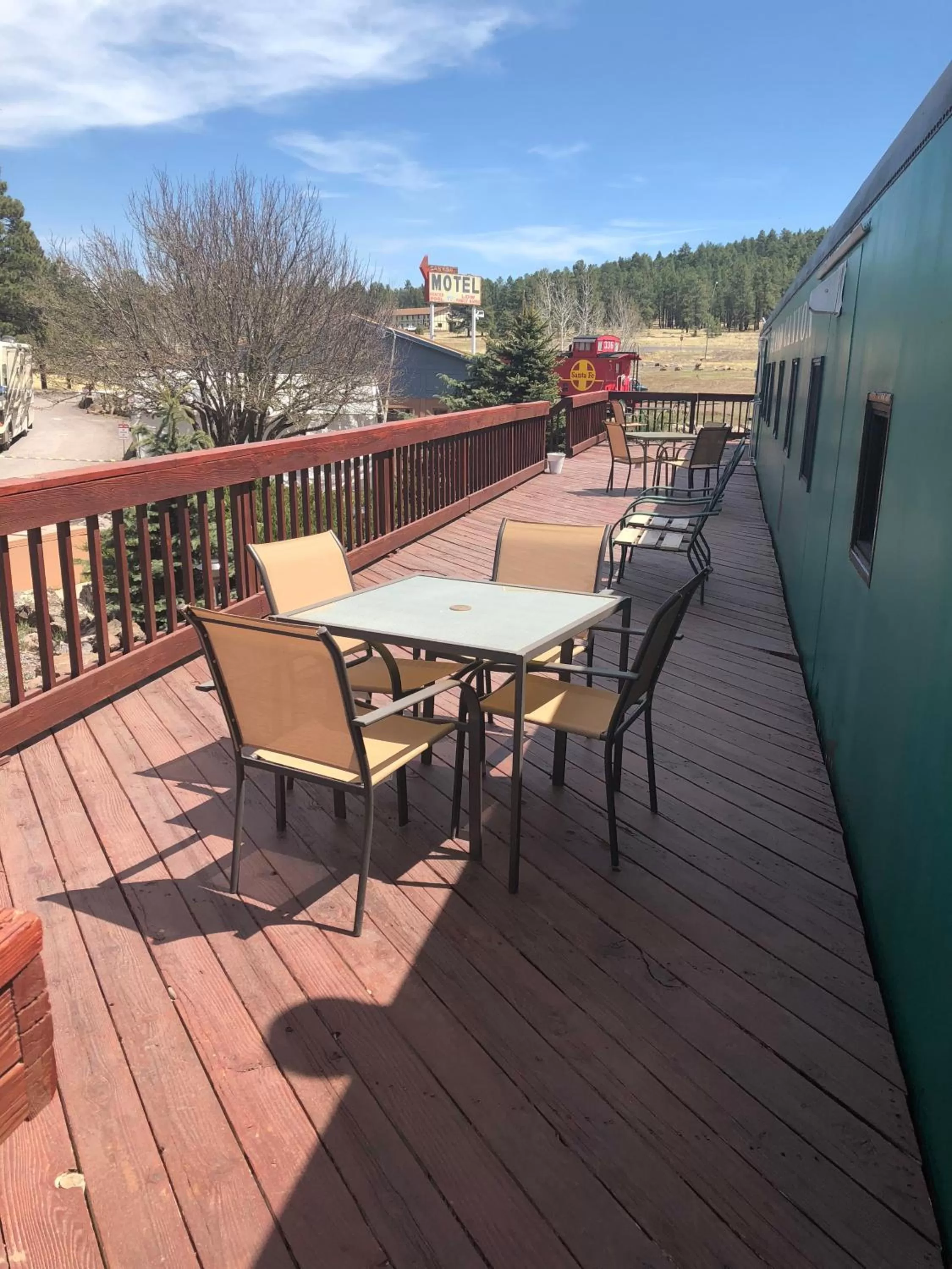 Balcony/Terrace in The Canyon Motel & RV Park