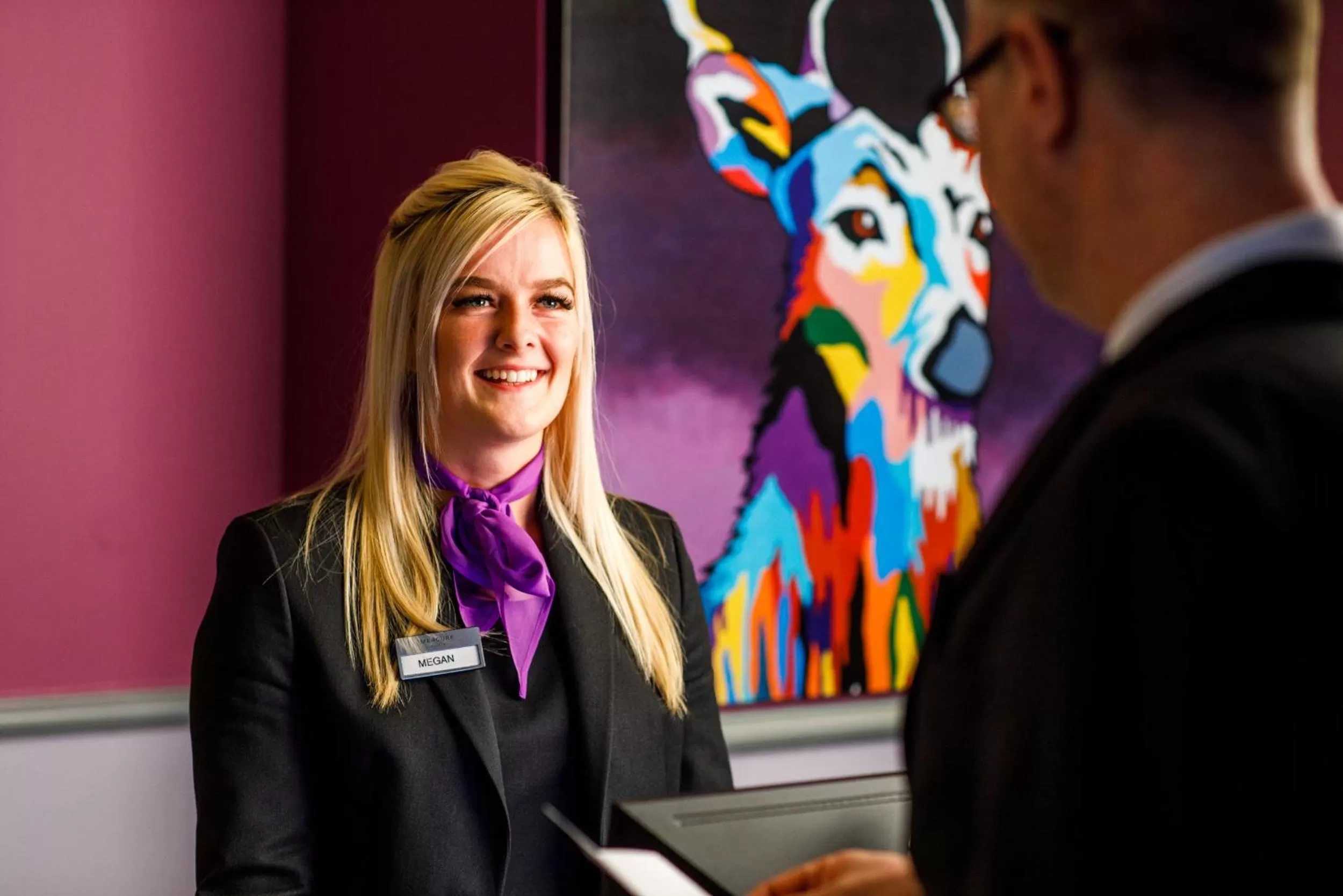 Lobby or reception in Mercure Ayr Hotel