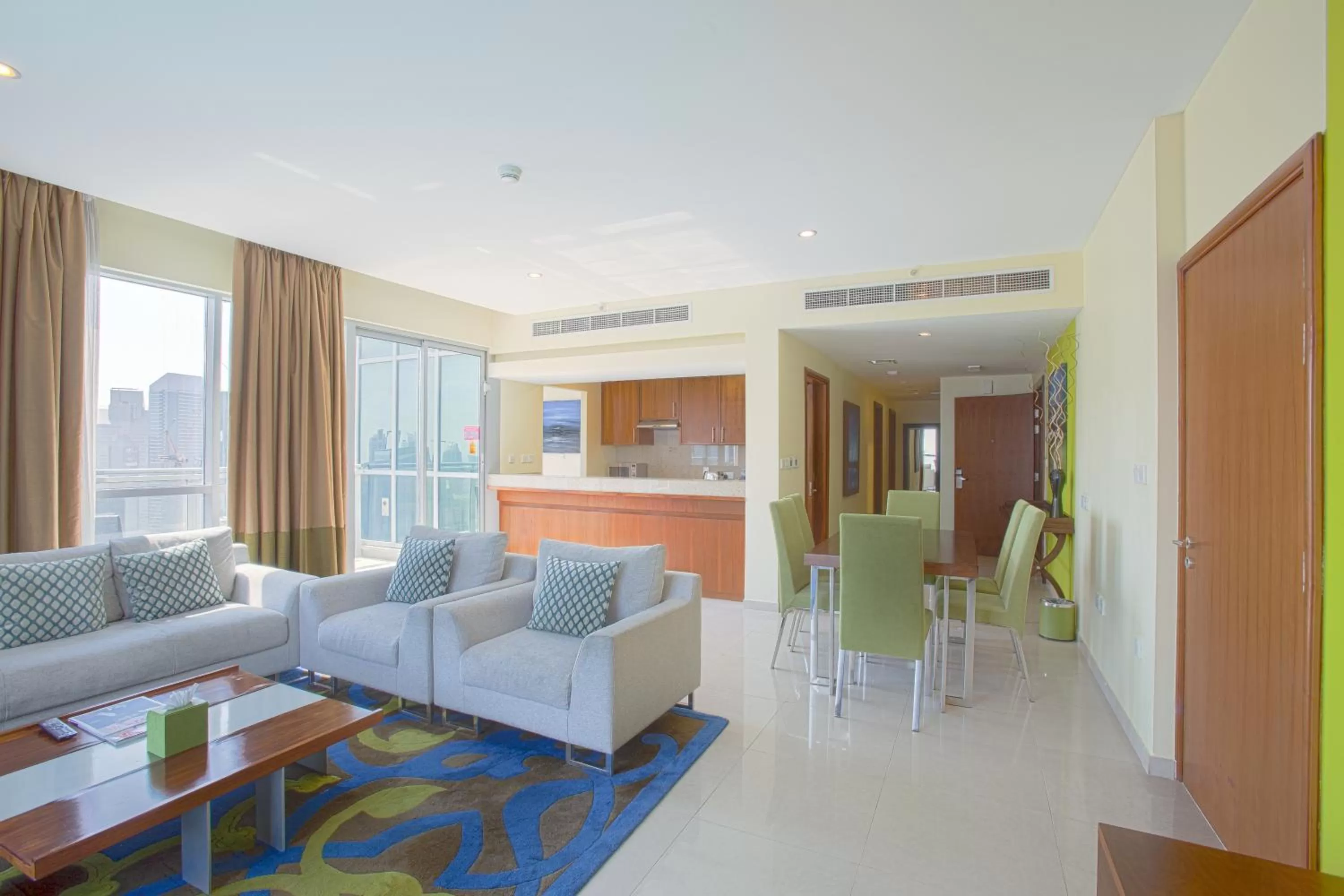Living room in Ramada by Wyndham Downtown Dubai
