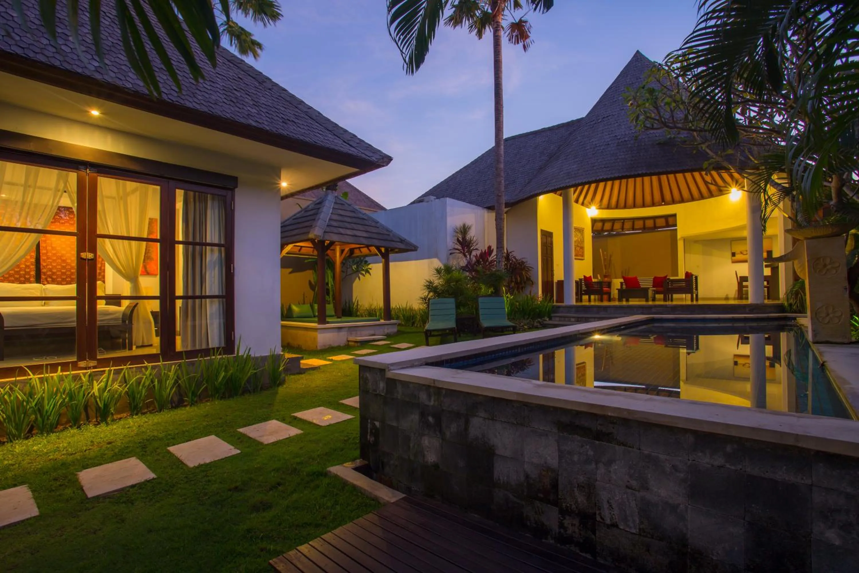 Garden in The Bidadari Villas and Spa Umalas - Seminyak