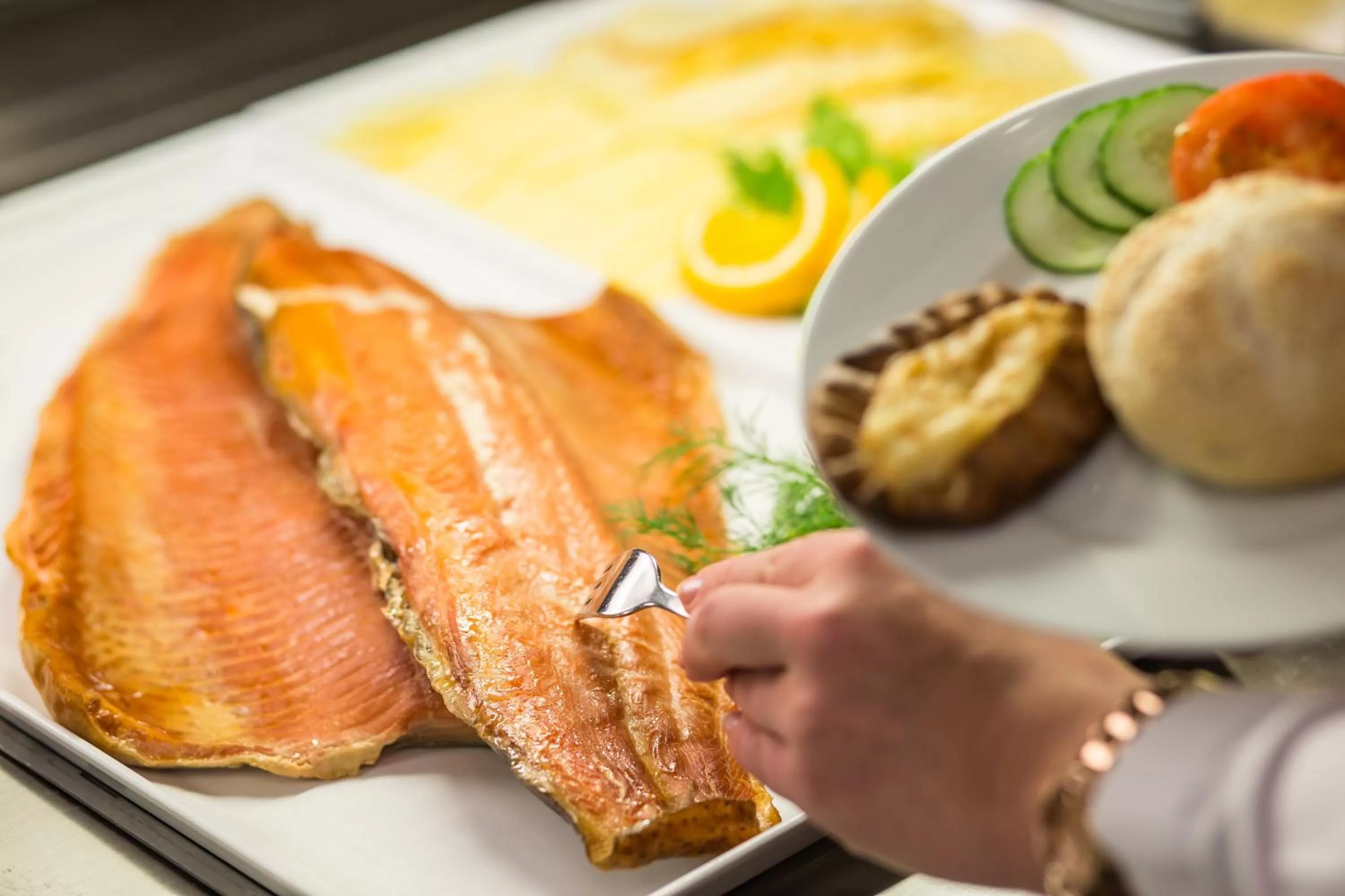 Breakfast in Park Hotel Tornio