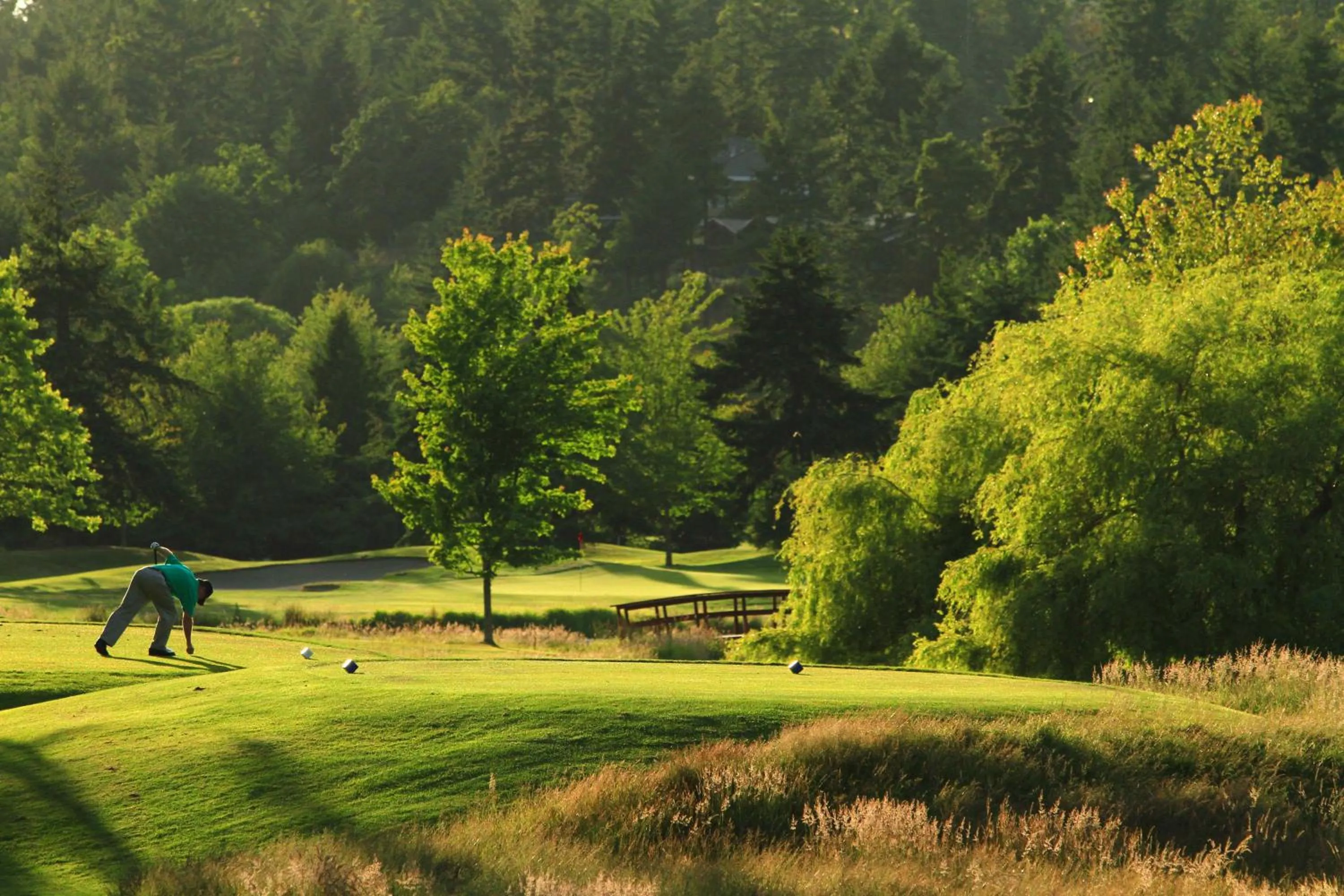 Golfcourse in Tigh-Na-Mara Seaside Spa Resort