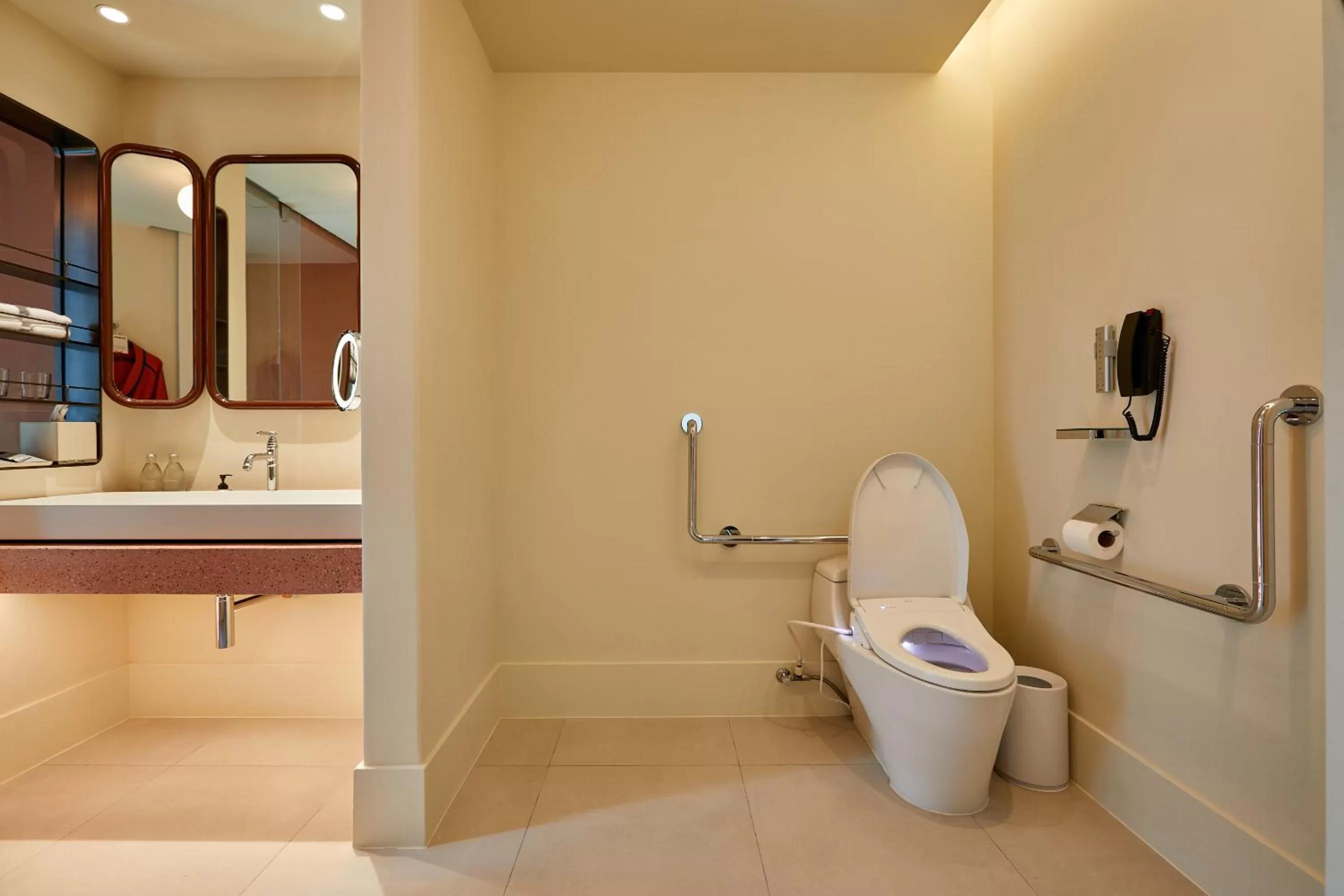 Toilet in The Standard, Bangkok Mahanakhon