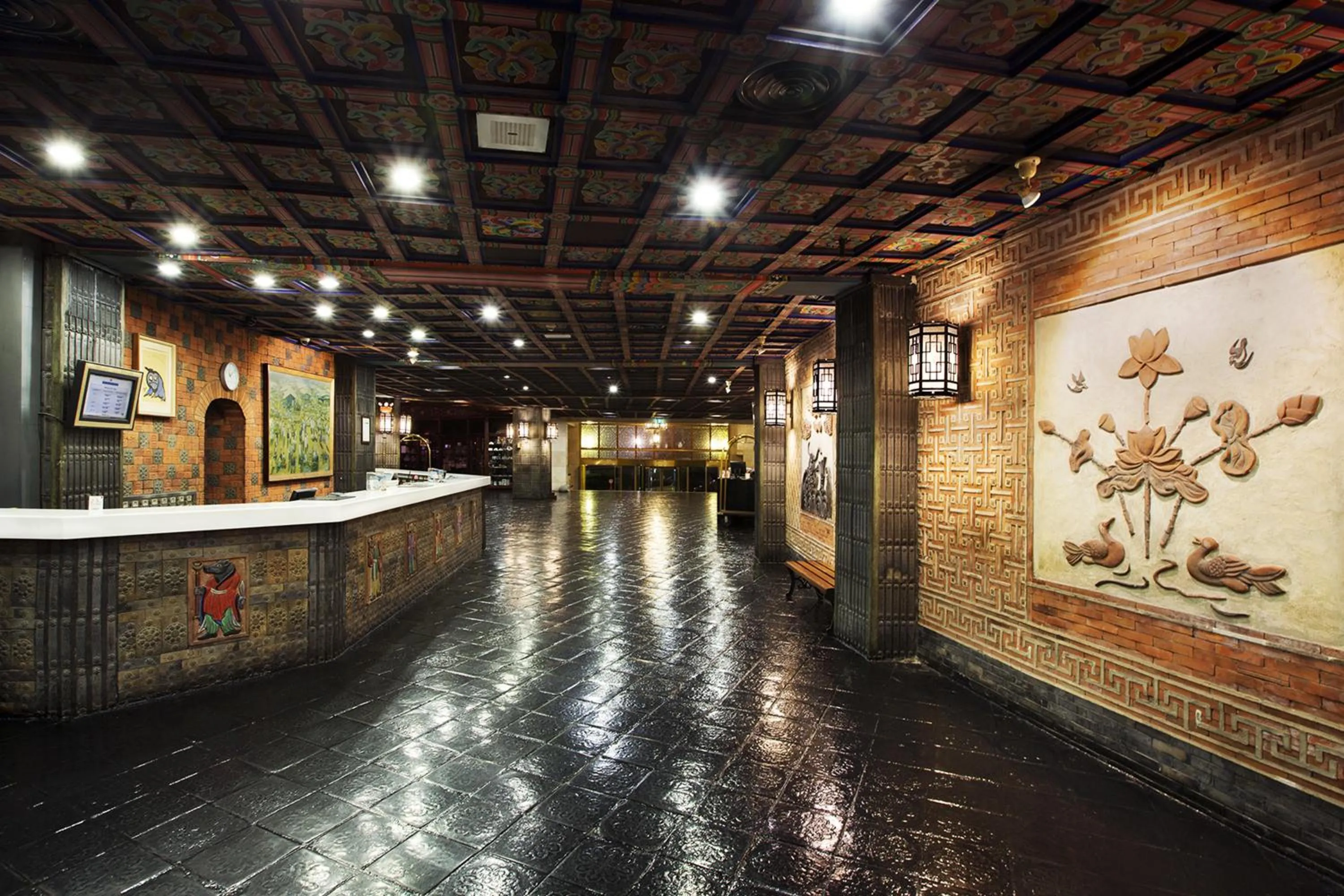 Lobby or reception in Commodore Hotel Busan