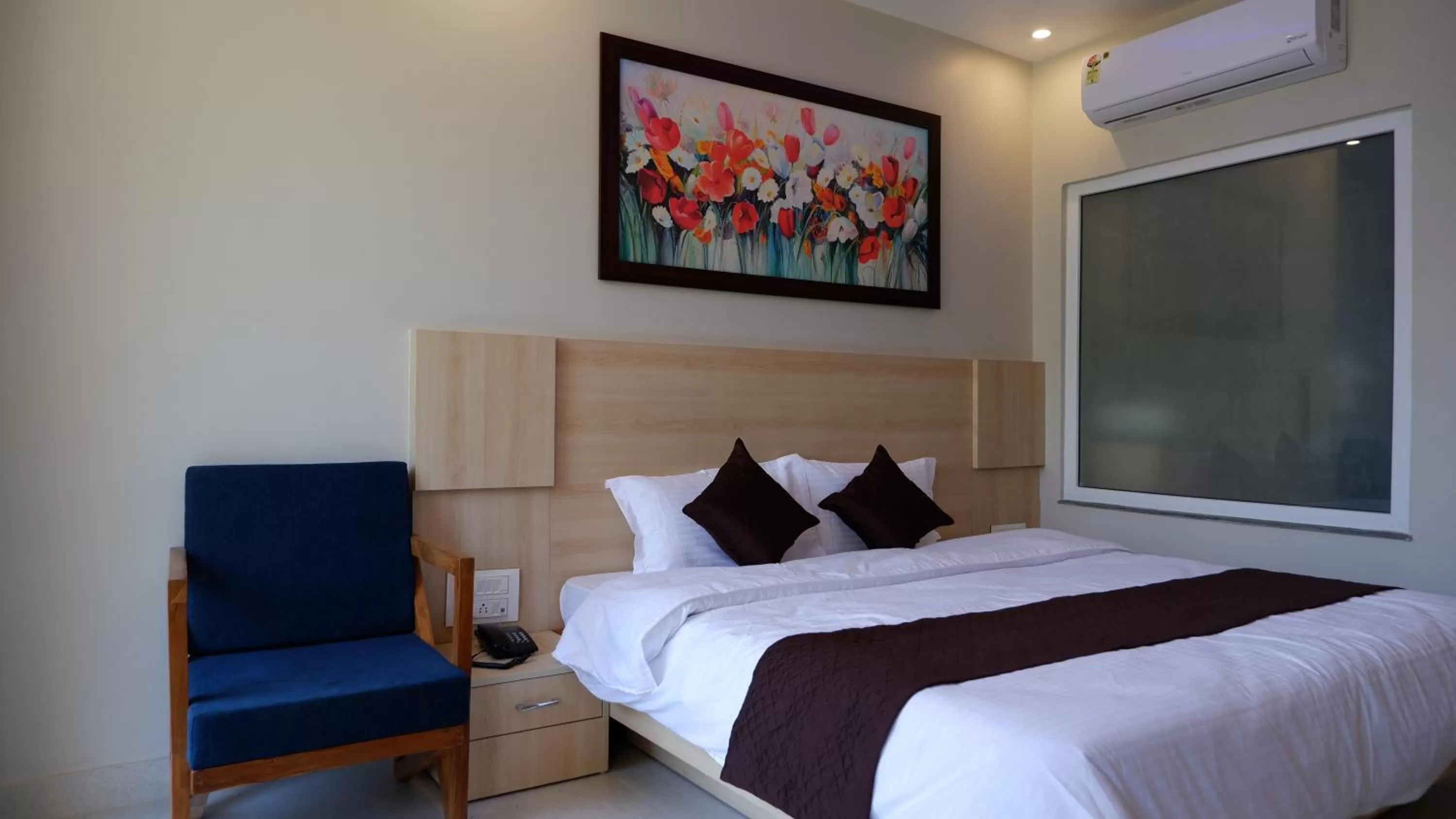 Bed in Punyah Residency Rishikesh
