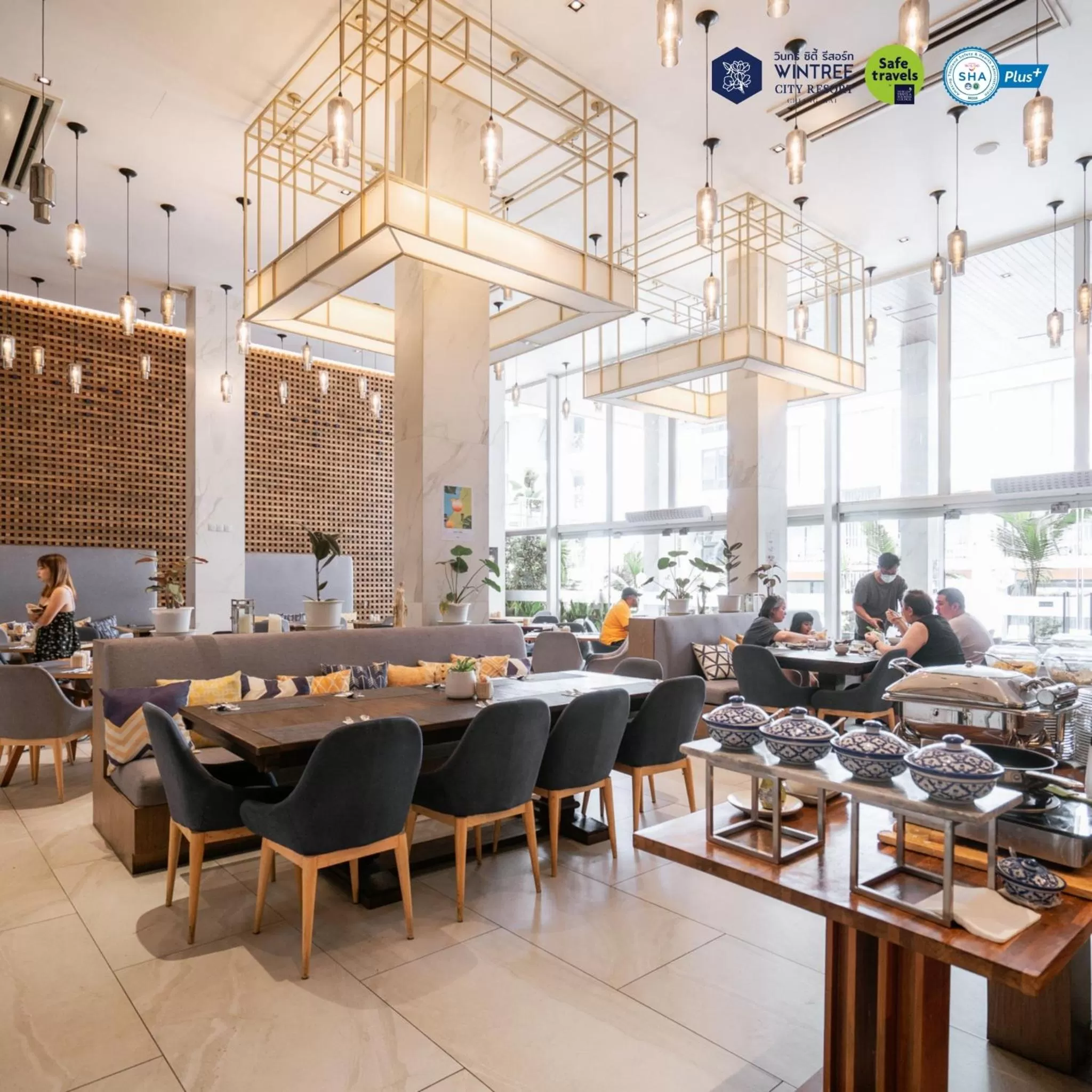 Restaurant/places to eat in Wintree City Resort Chiang Mai