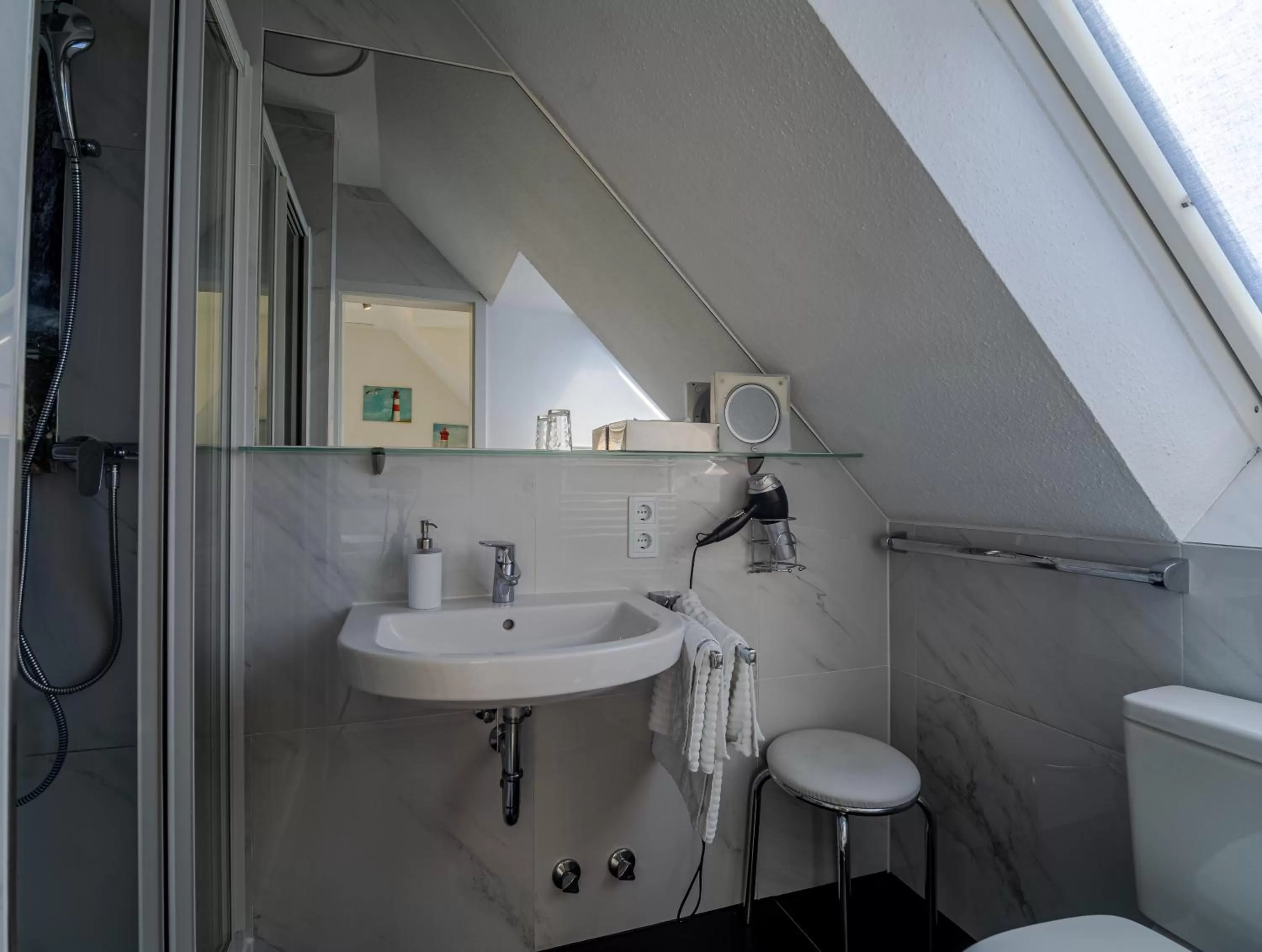 Toilet in Tom's Hus Heiligenhafen