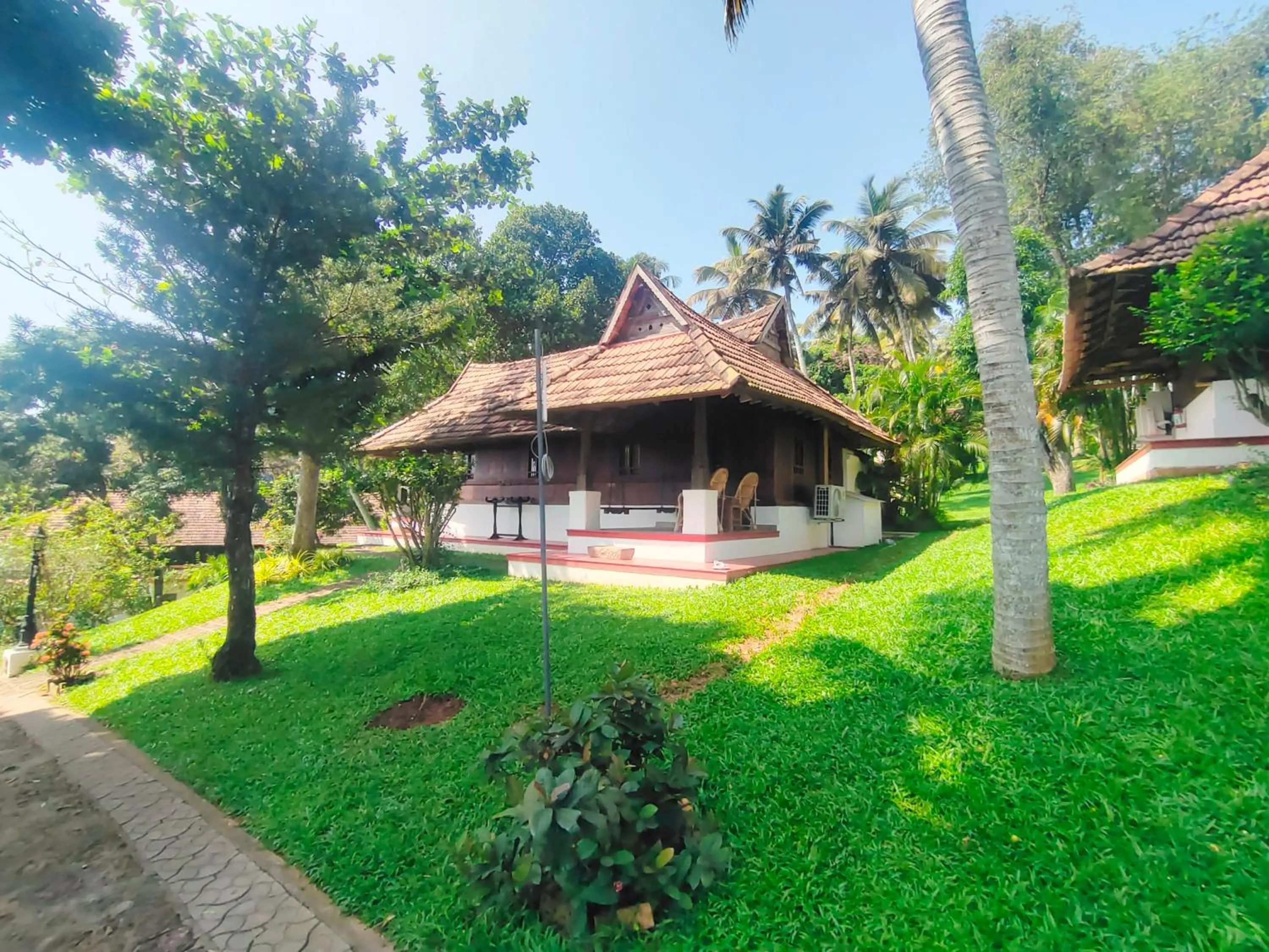 Property building in The Travancore Heritage Beach Resort
