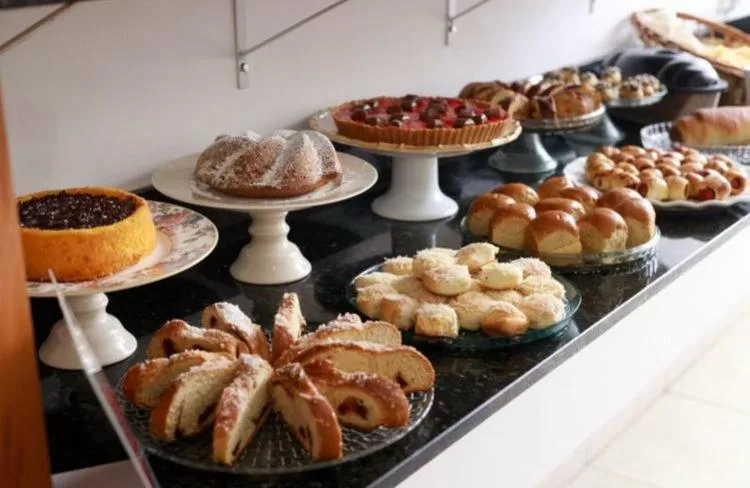 Breakfast, Food in Hotel Portela III