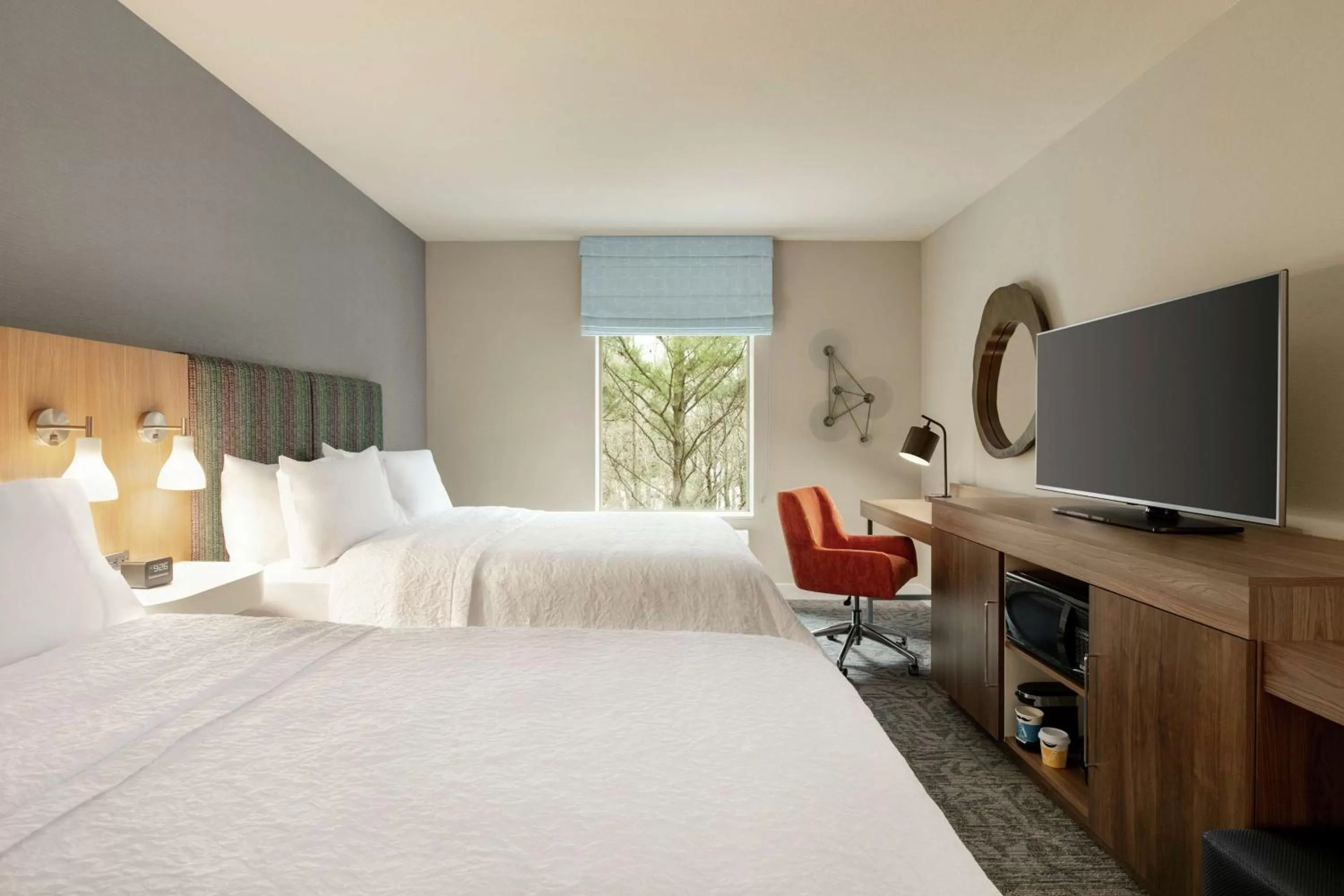Bedroom, Bed in Hampton Inn And Suites By Hilton Johns Creek