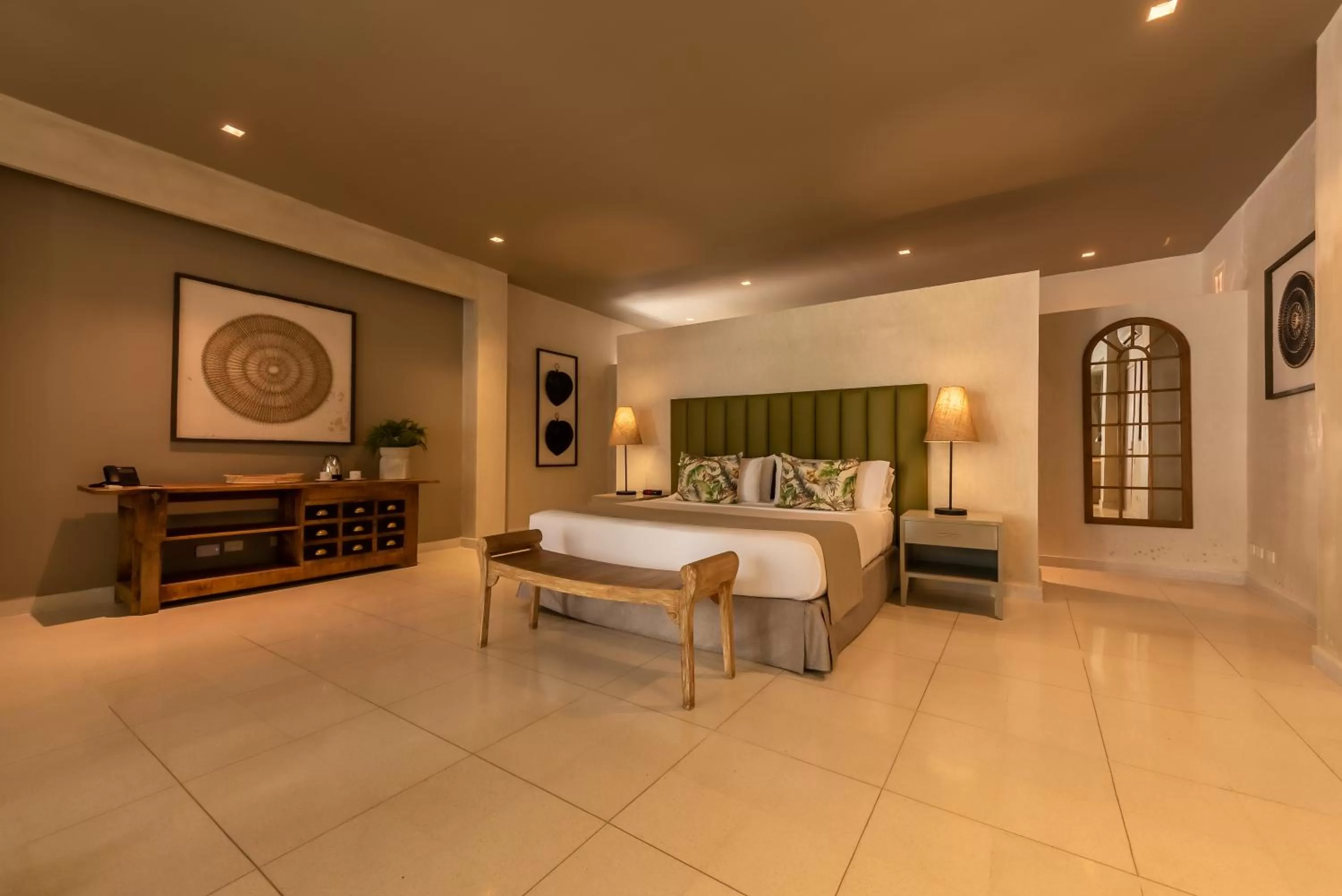 Bed in Madisson Boutique Hotel Cartagena