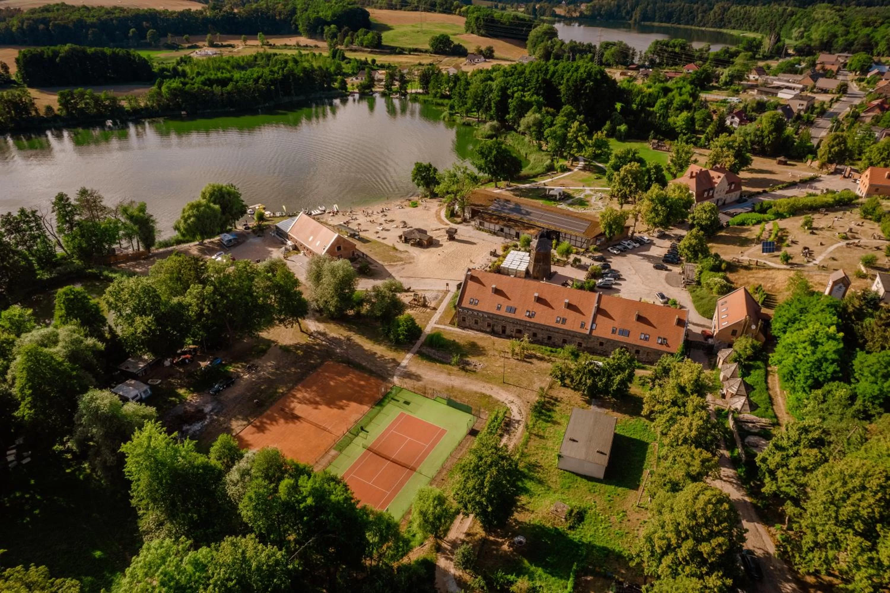 Beach, Bird's-eye View in Olandia