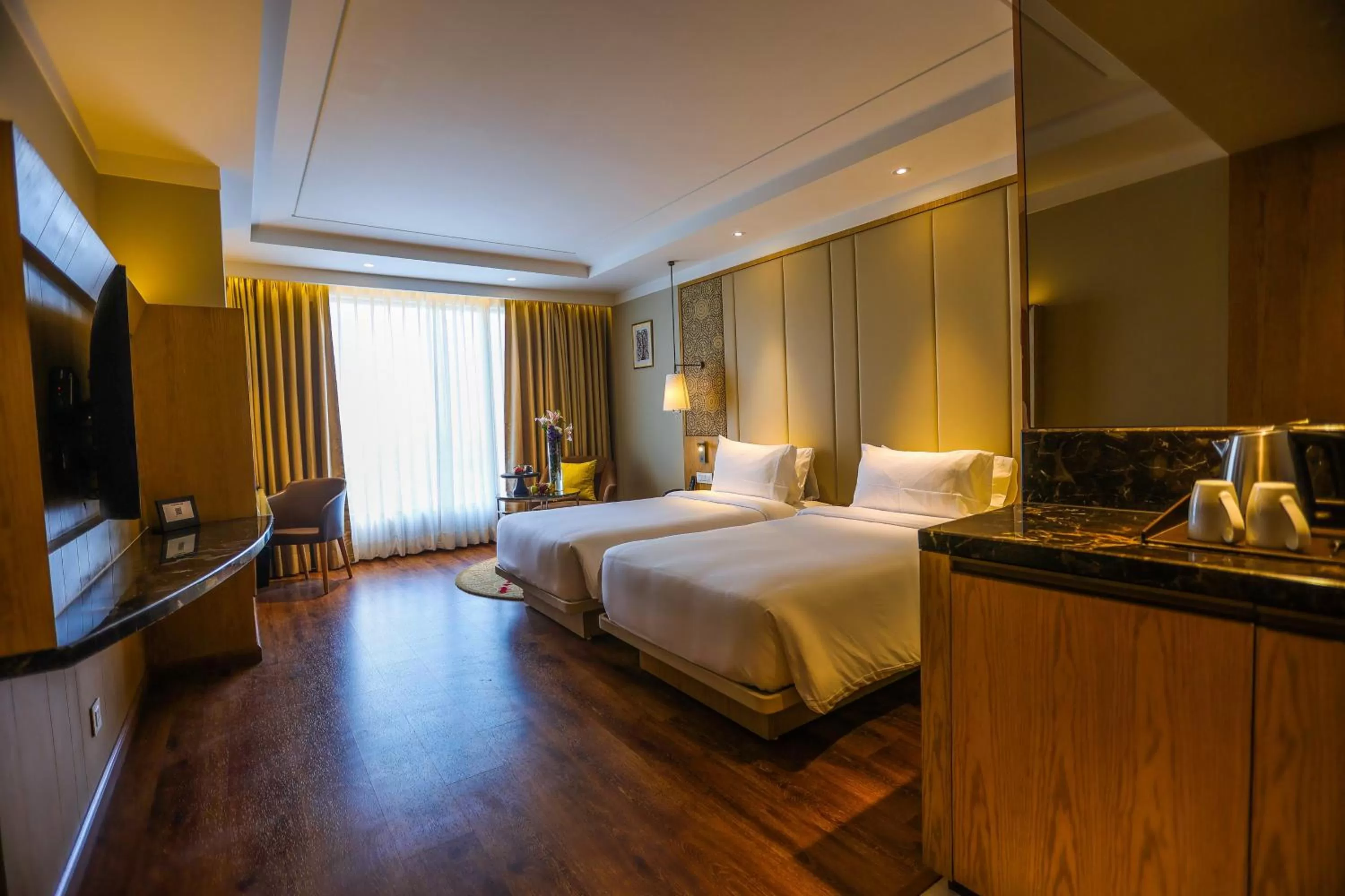 Photo of the whole room, Bed in Radisson Bhopal