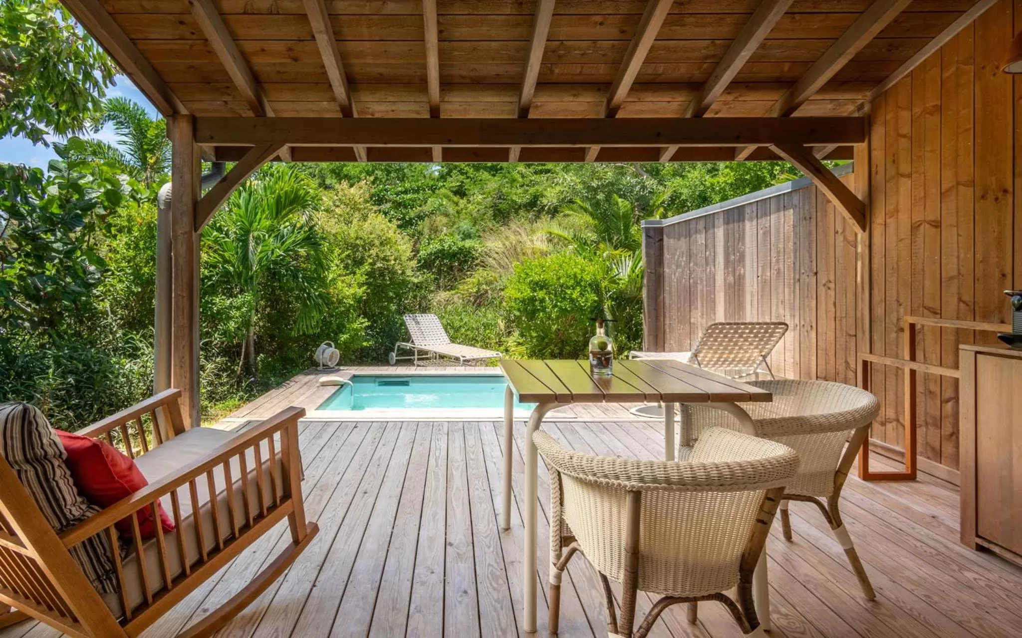 Patio in French Coco