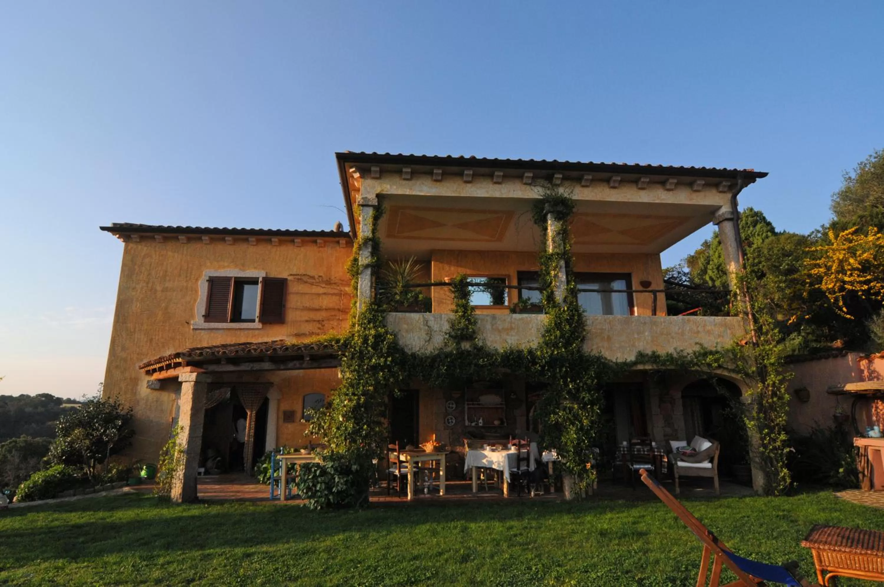 Patio in B&B La Murichessa
