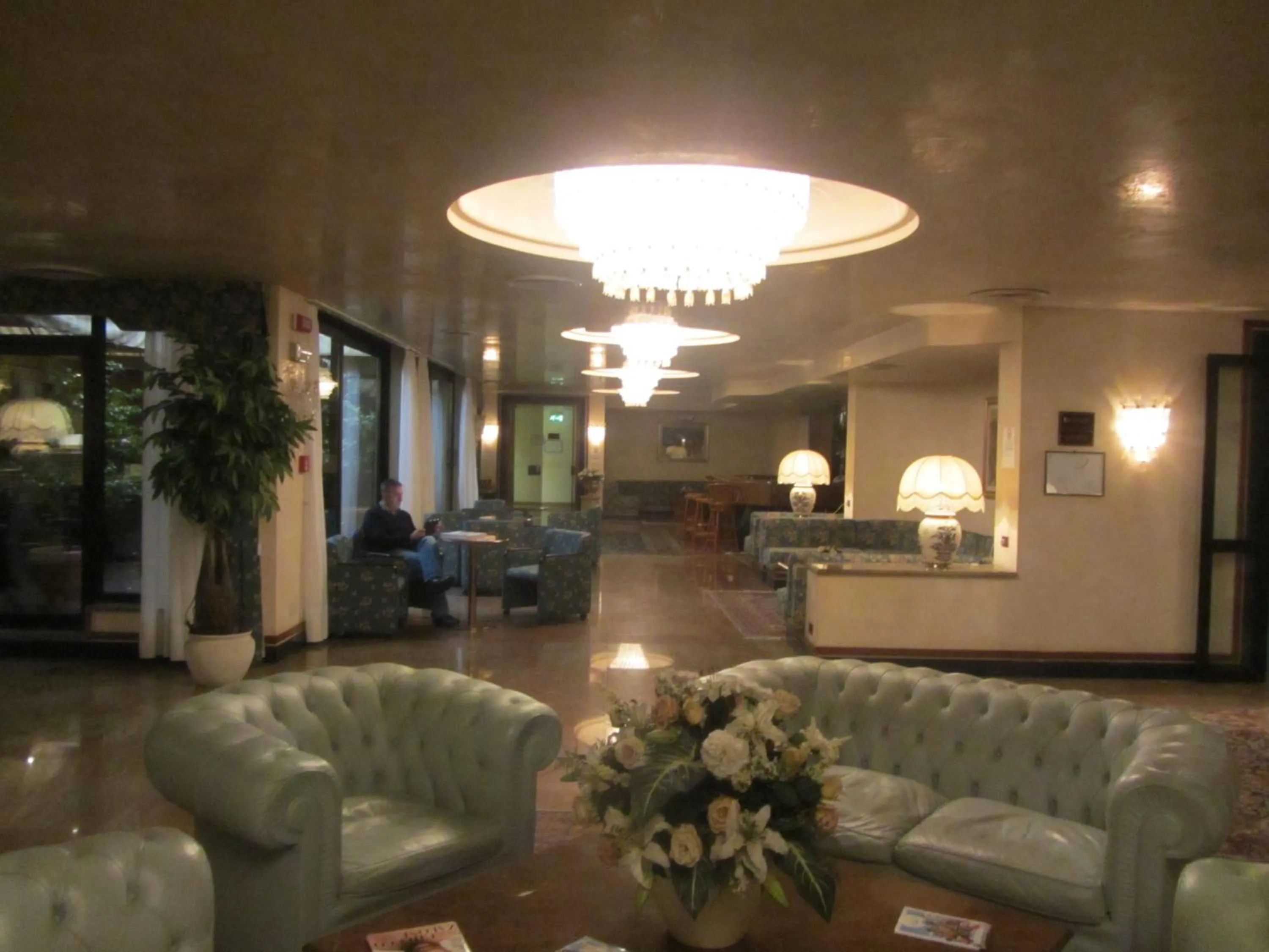 Lobby or reception in Hotel Leonardo Da Vinci