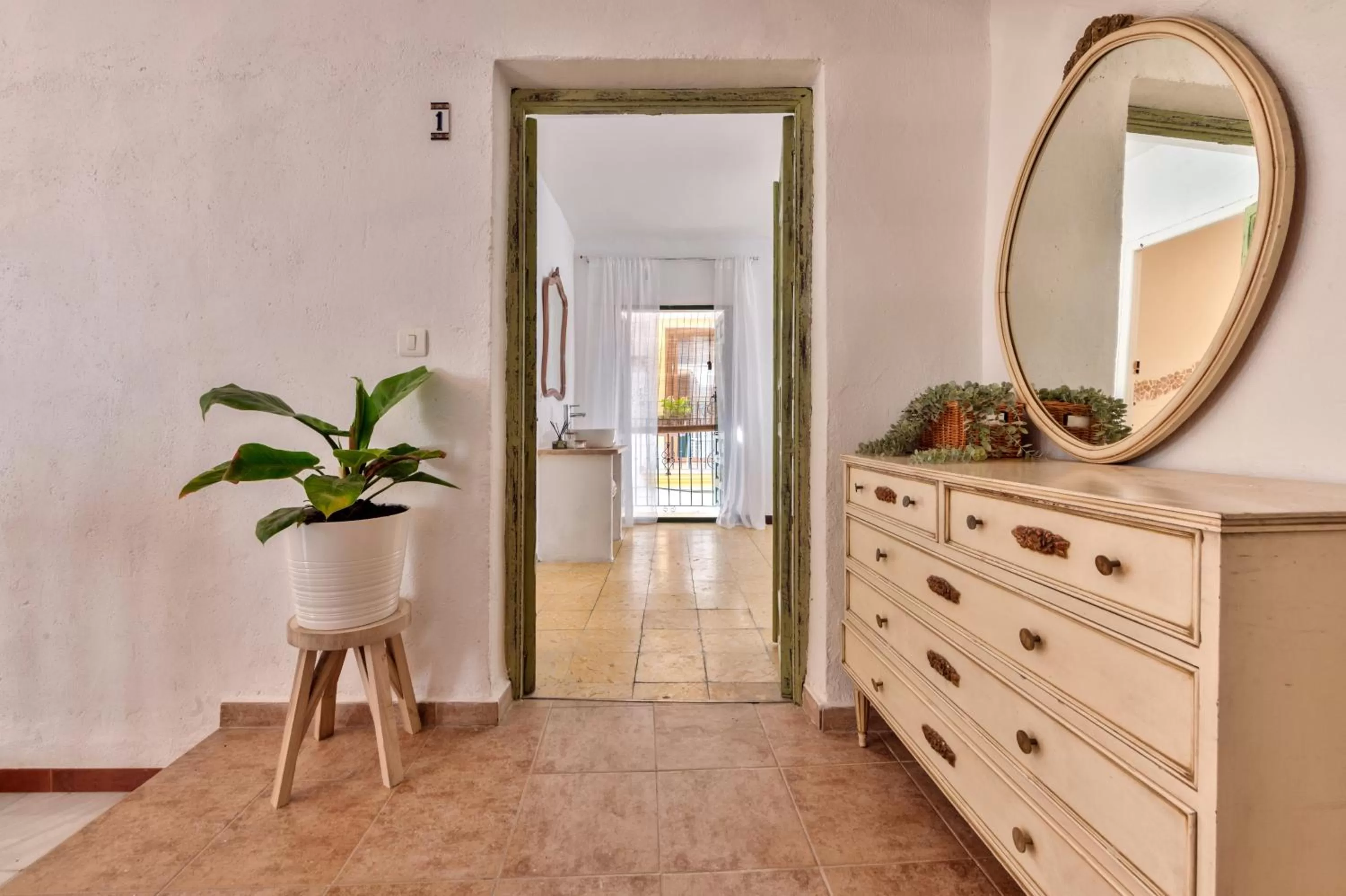 Bedroom in Encanto Guesthouse