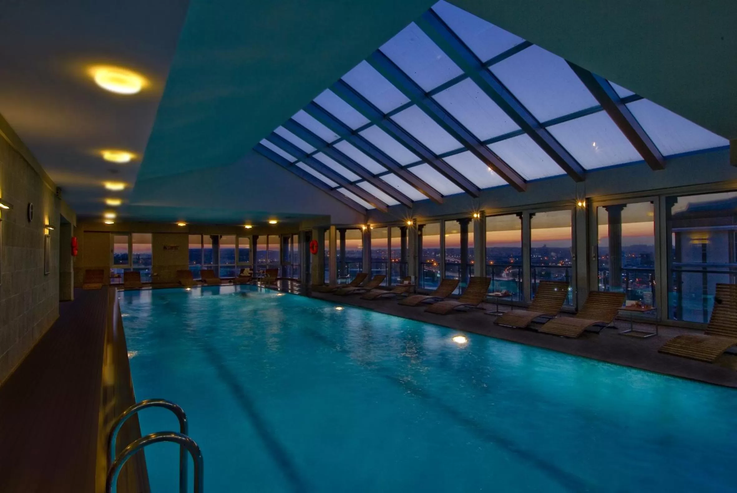 Swimming pool in WOW Istanbul Hotel