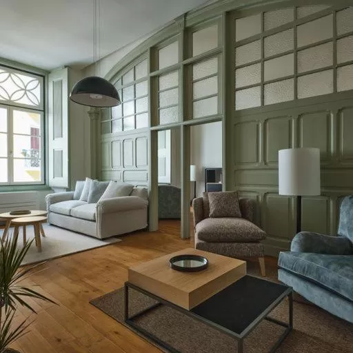 Living room in Look Living, Lisbon Design Apartments