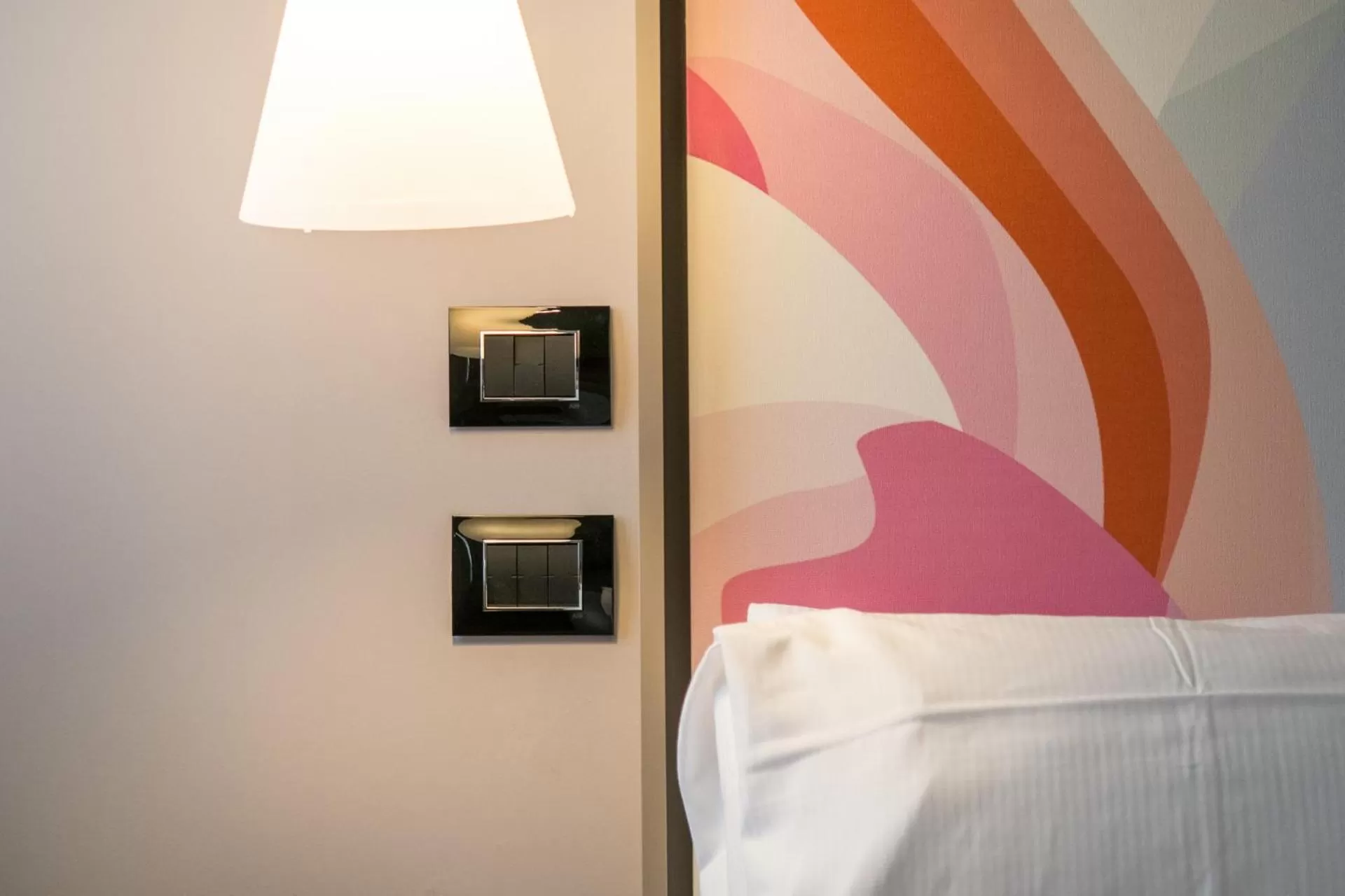 Bed in Hotel San Giovanni Roma