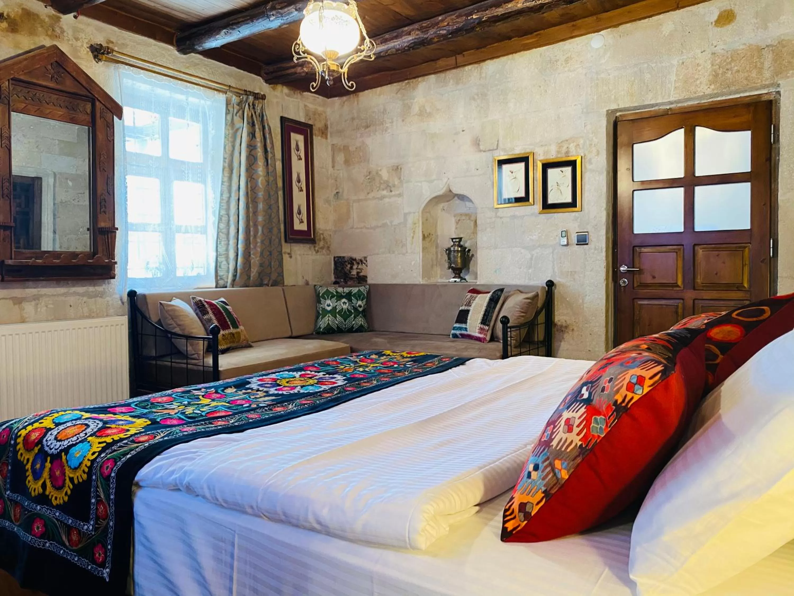 Bed in YASTIK HOUSES - Cappadocia