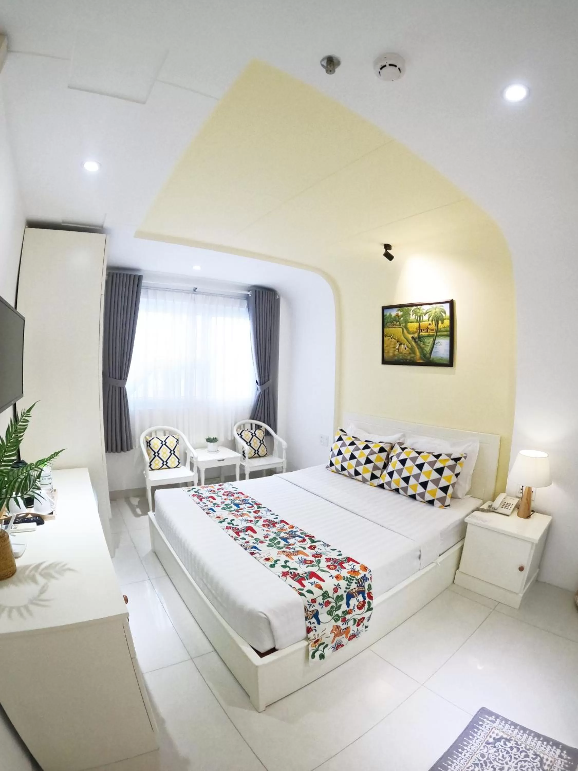 Photo of the whole room, Bed in Dinh Phat Hotel