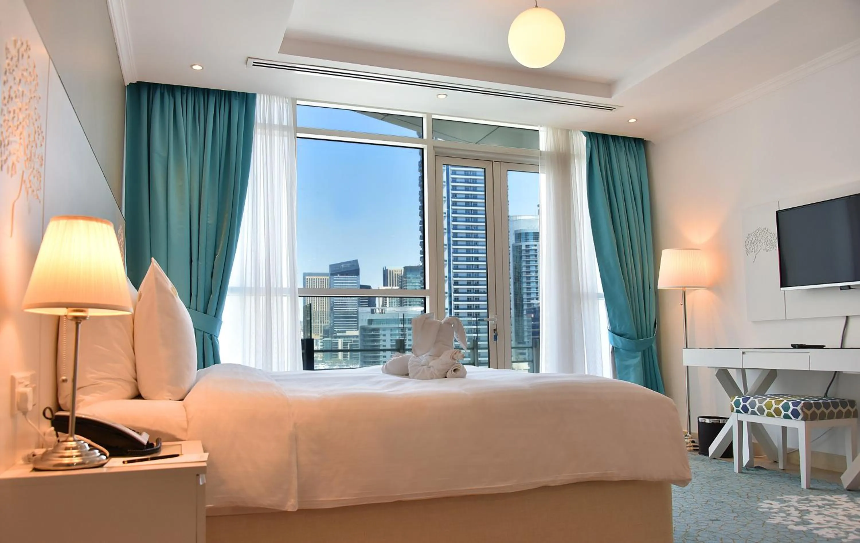 Bedroom in Jannah Marina Hotel Apartments