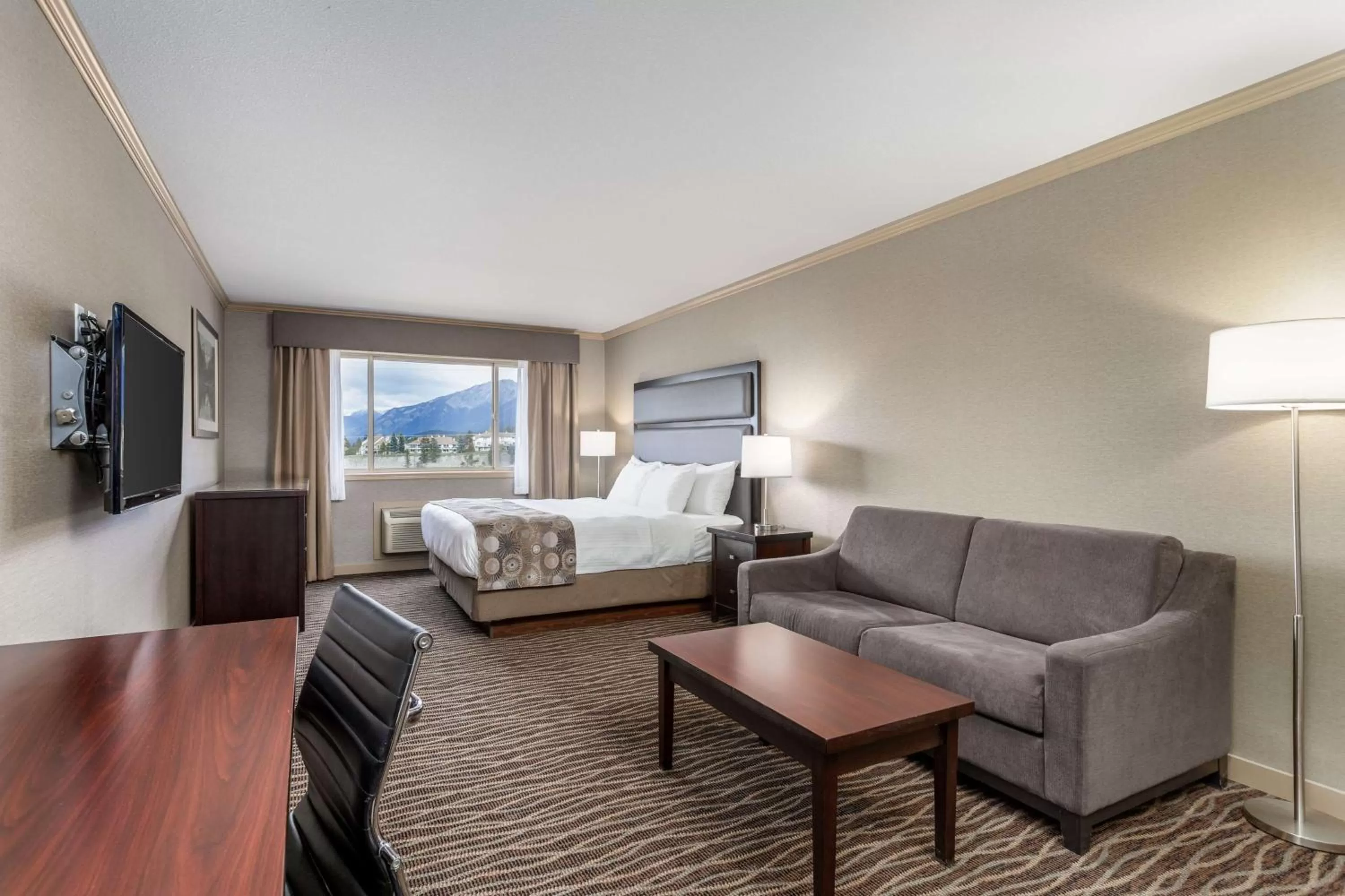 King Room - Disability Access in Prestige Radium Hot Springs Resort, WorldHotels Crafted