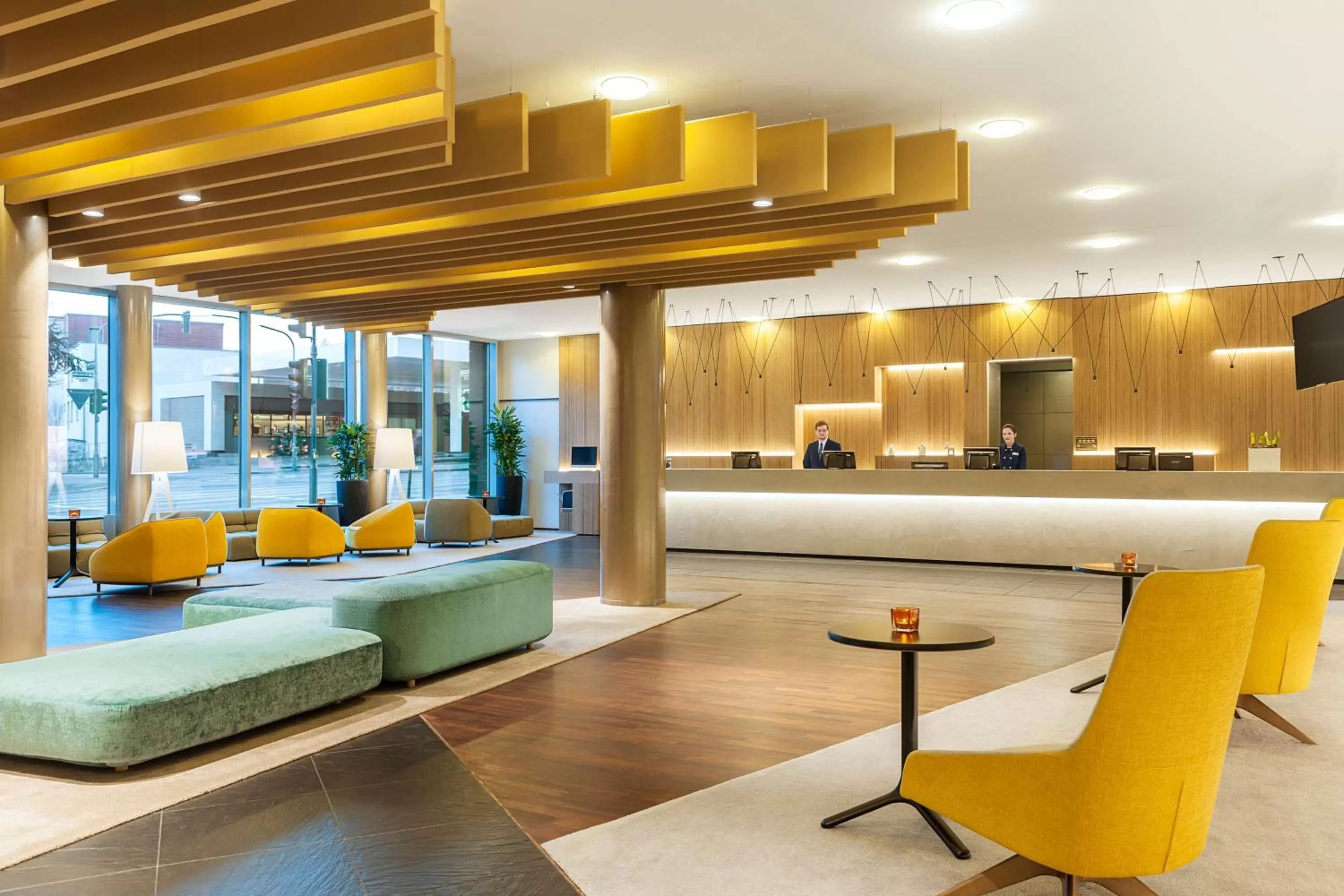 Lobby or reception in NH Düsseldorf City Nord