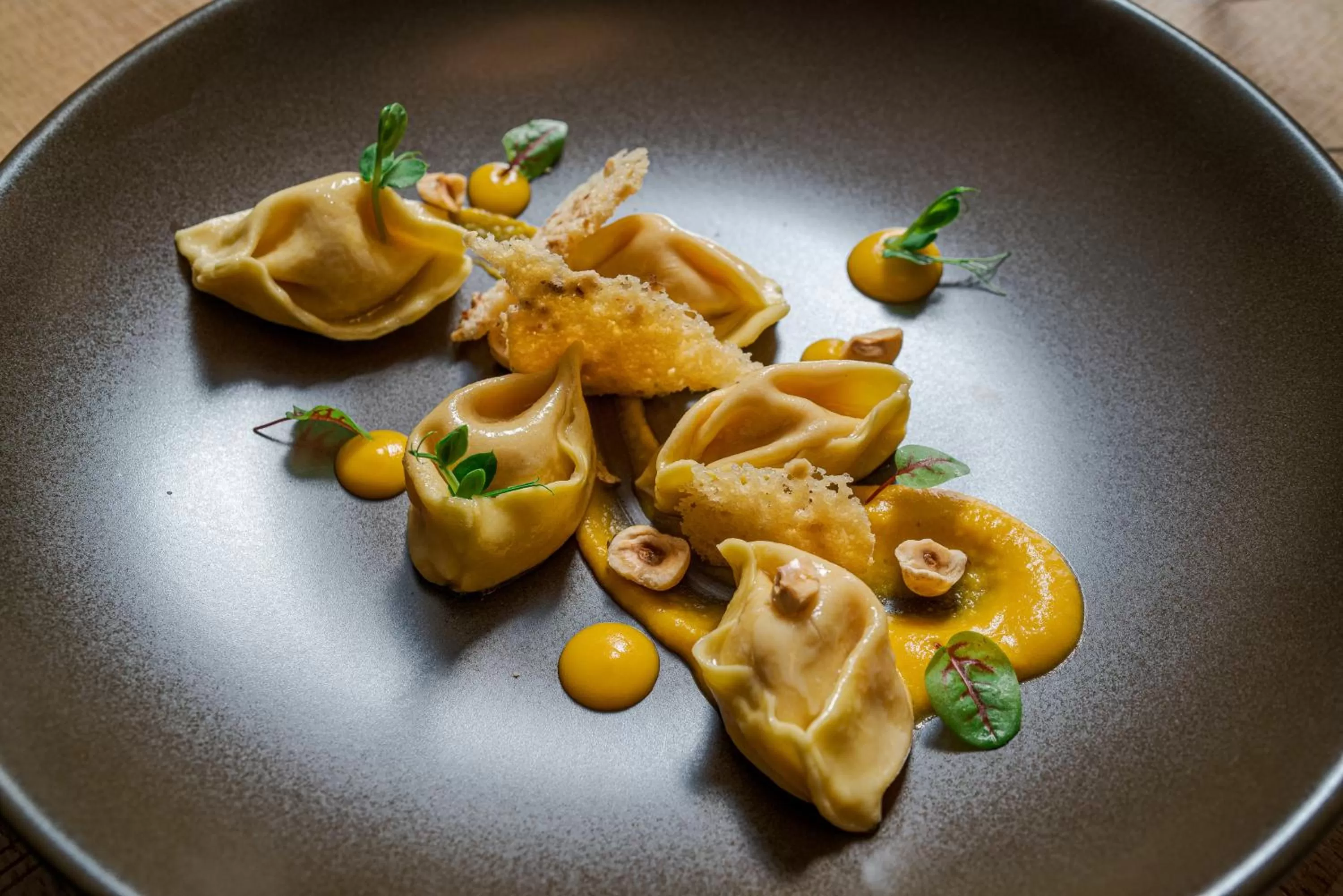 Food close-up in Hotel Franz