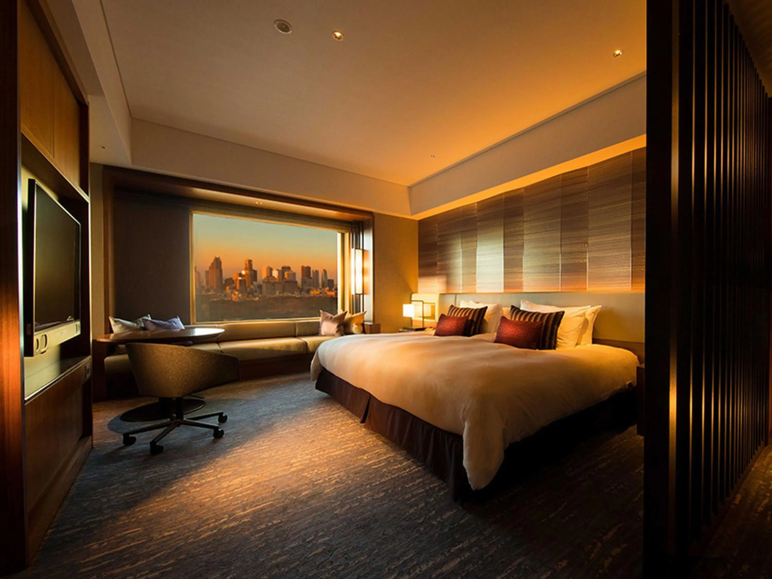 Photo of the whole room, Bed in Cerulean Tower Tokyu Hotel, A Pan Pacific Partner Hotel