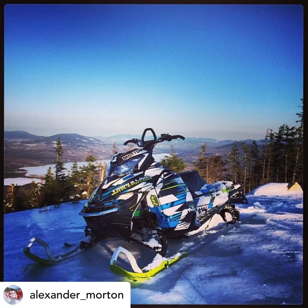 Winter in Rangeley Town & Lake