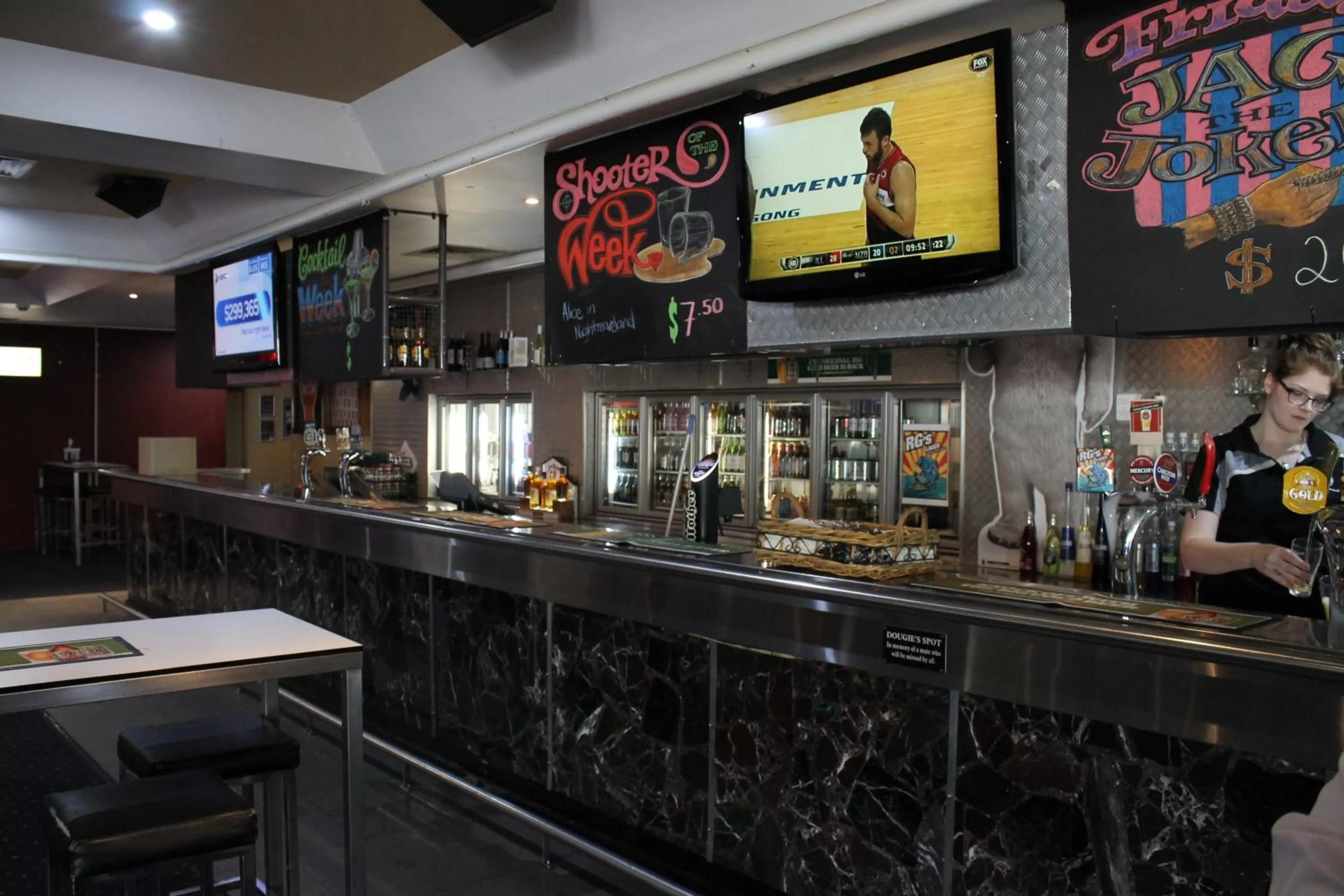 Lounge or bar in Rocky Glen Hotel Motel Gladstone