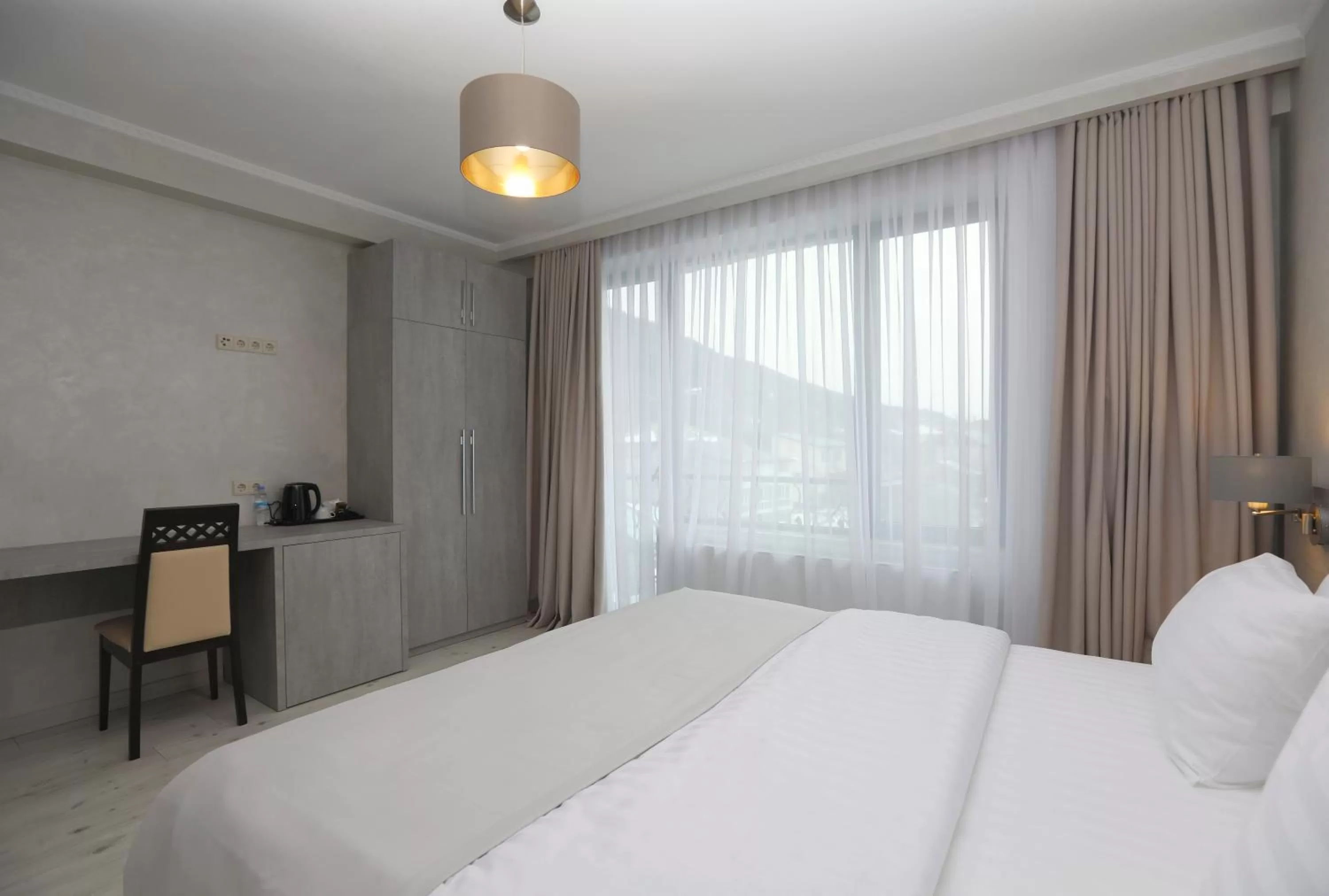 Mountain view, Bed in Sunset Terrace Mestia