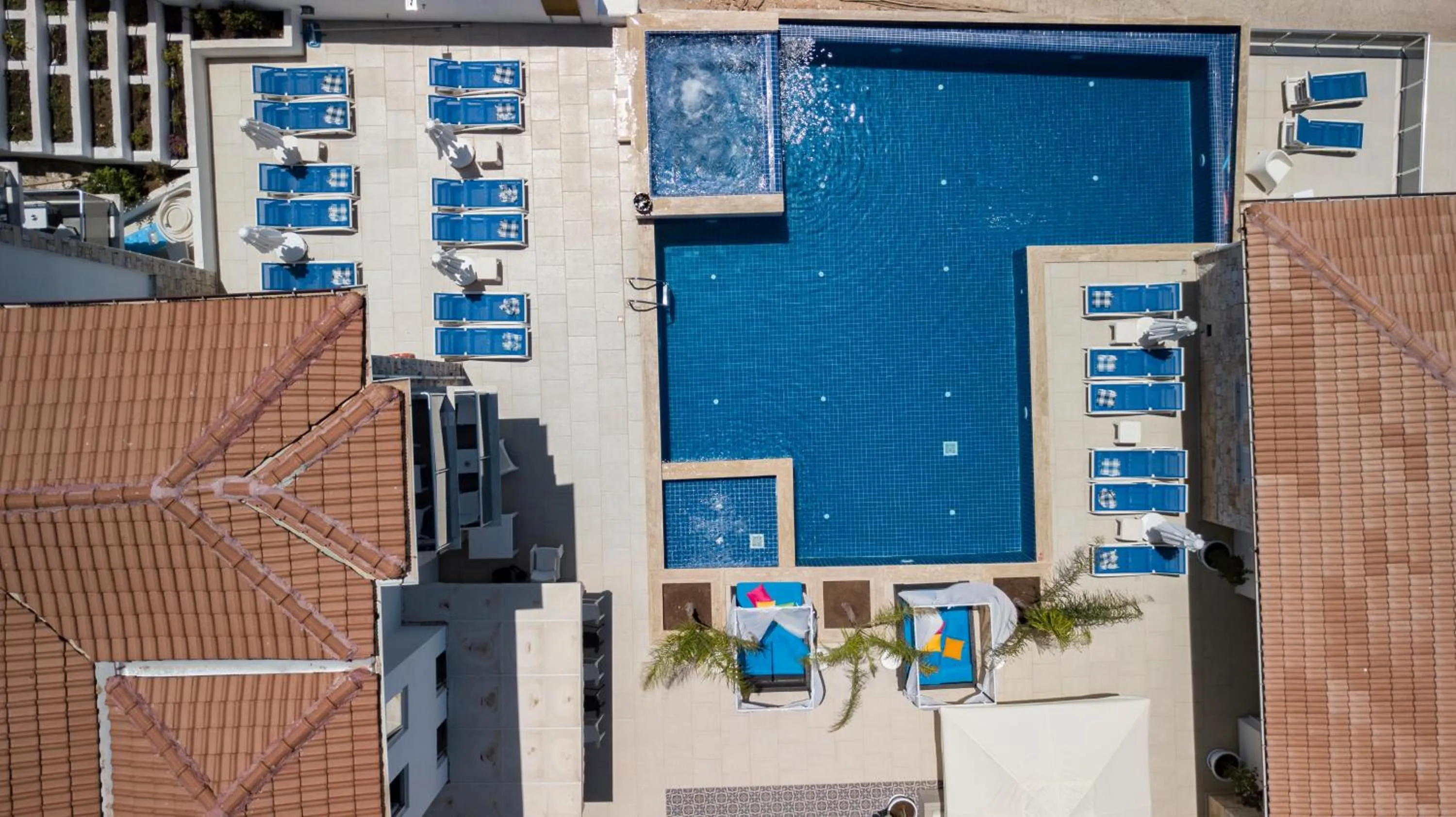 Bird's eye view in La Kumsal Hotel