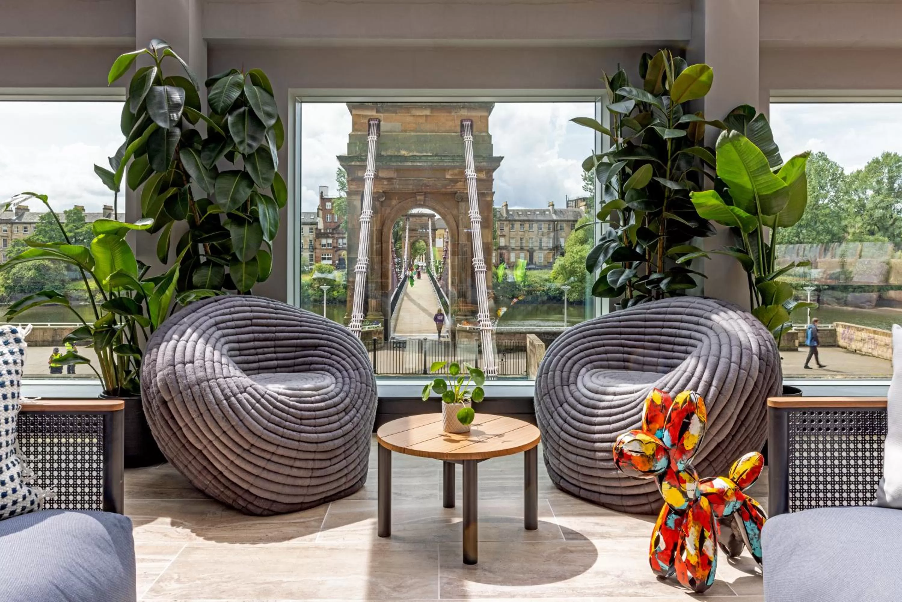 Restaurant/places to eat in Virgin Hotels Glasgow