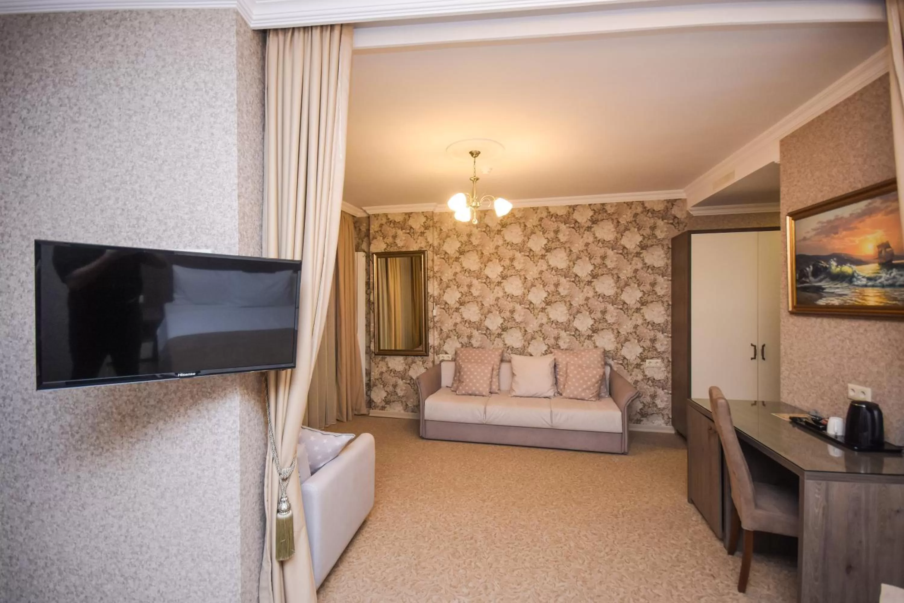 Seating area in Old Garden Hotel Batumi