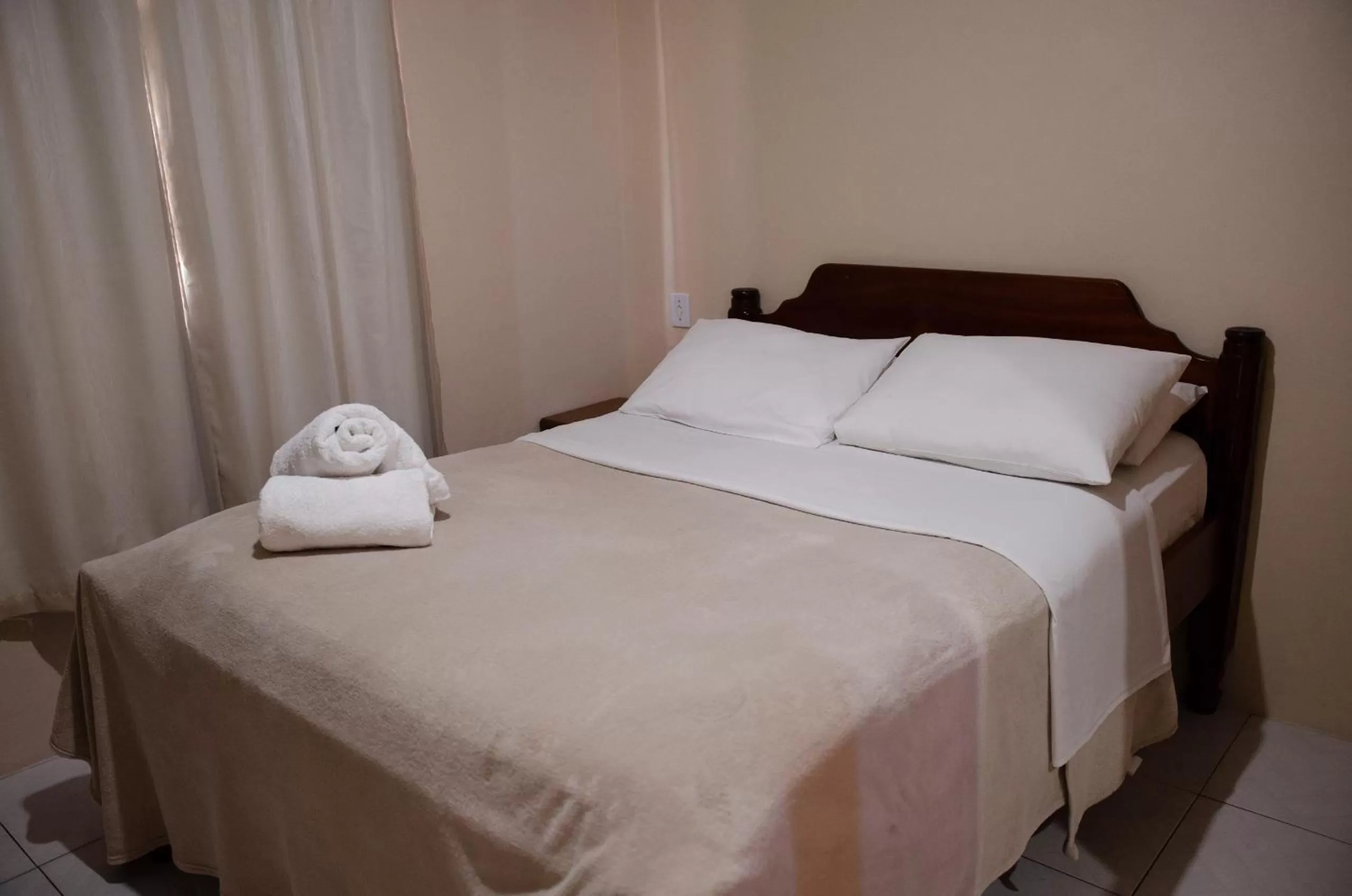 Bed in Pousada Barth