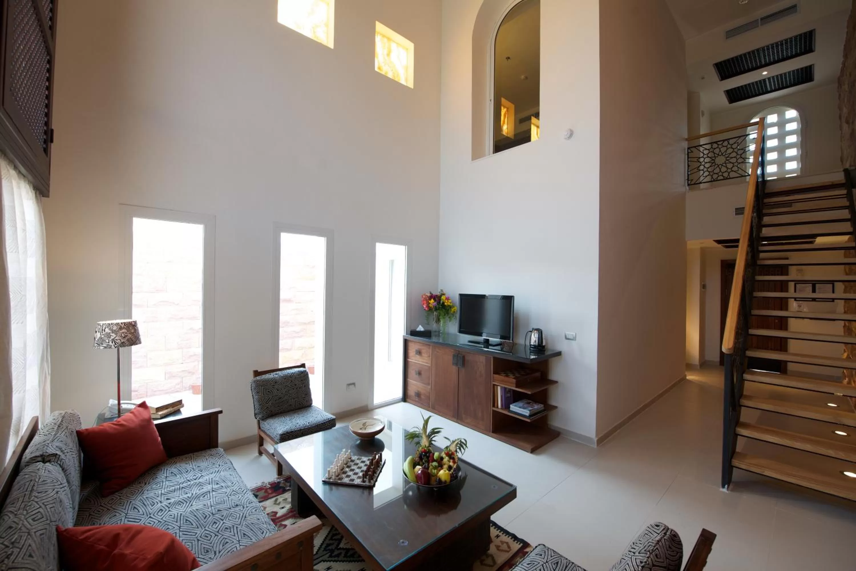 Living room in Fort Arabesque Resort, Spa & Villas