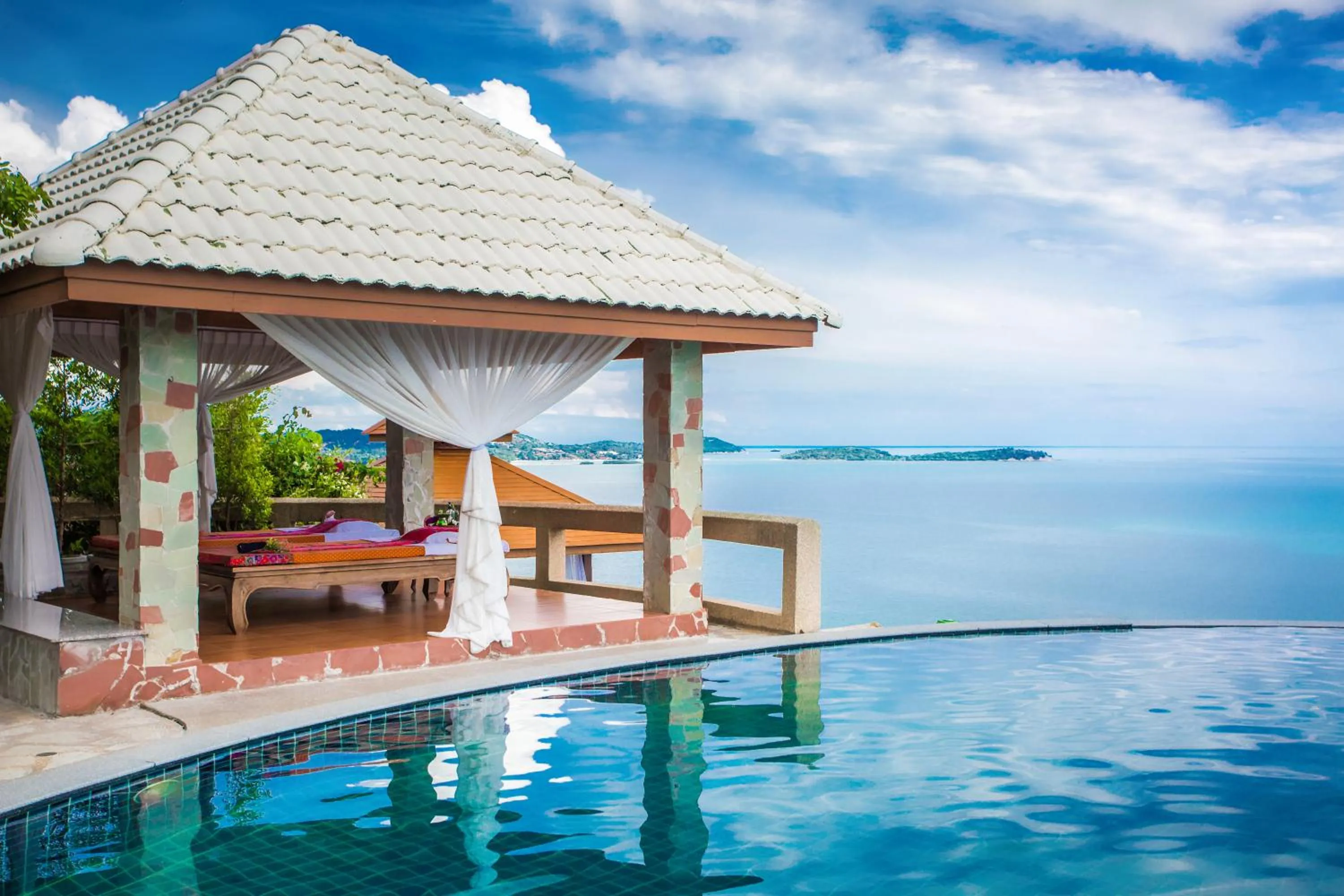 Pool view in Samui Bayview Resort & Spa - SHA Plus