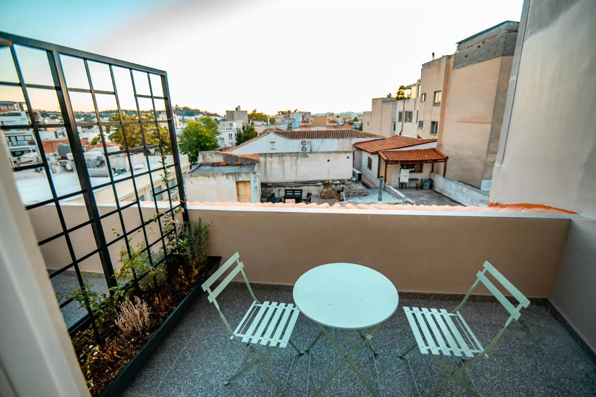 Balcony/Terrace in Belle Athenes - Luxury Rooms at Monastiraki Railway Station