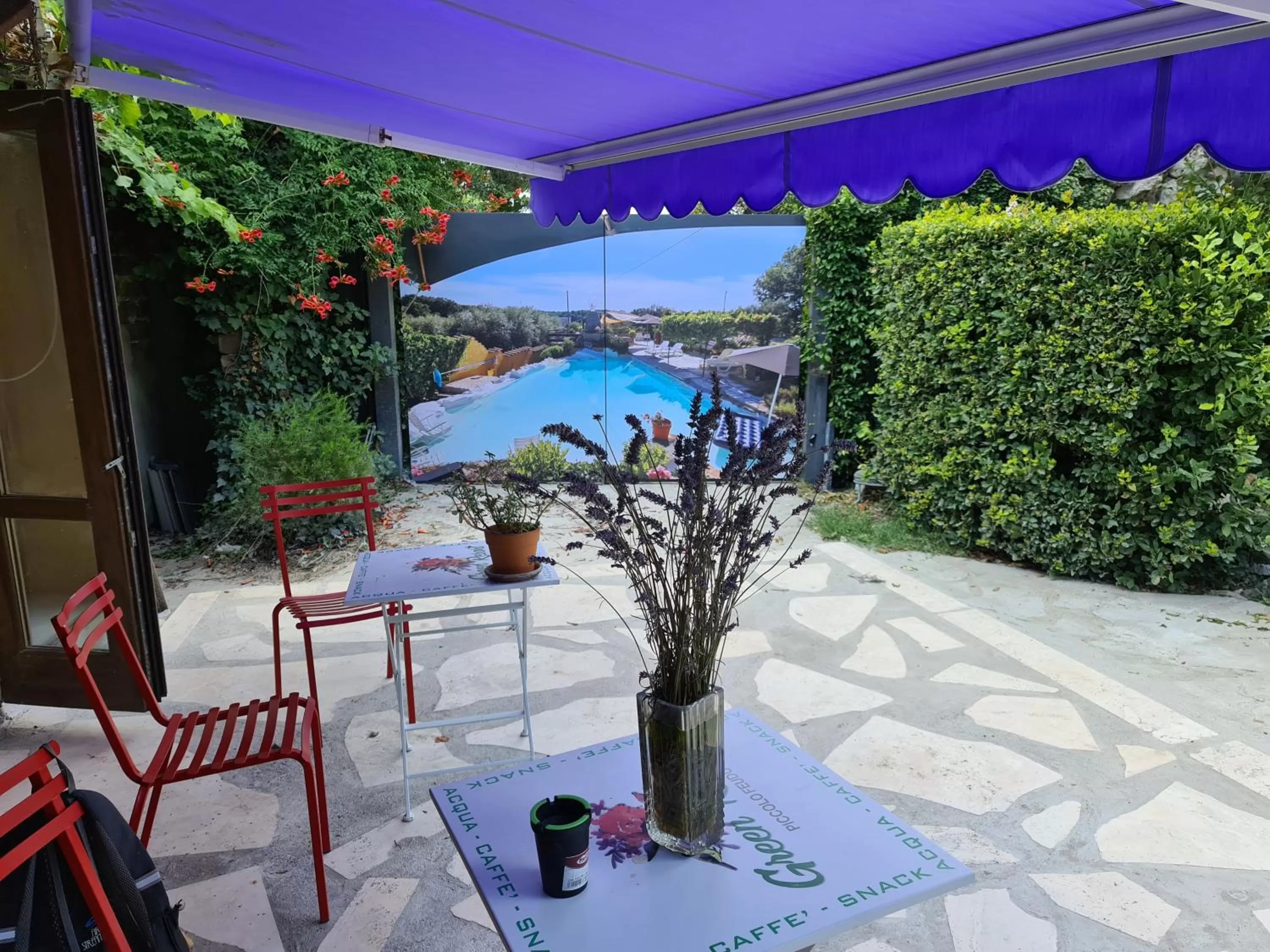 Patio in Piccolo Feudo Green Resort