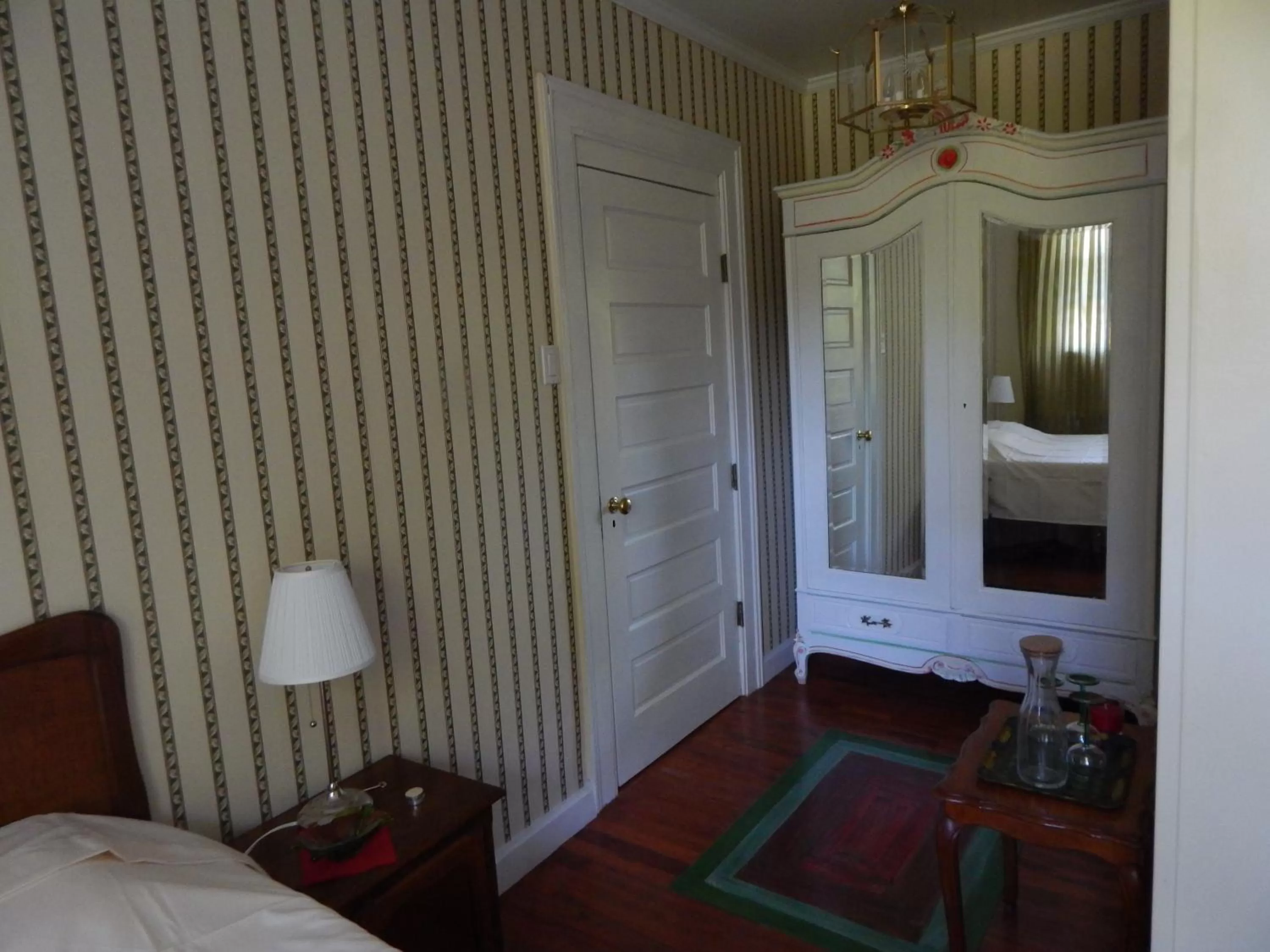 Decorative detail, Bed in Fruits of Vienna B&B