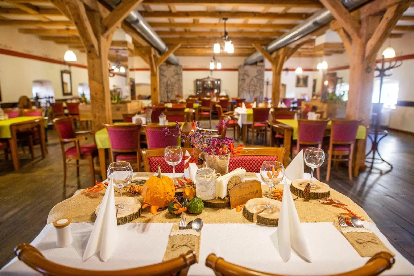 Restaurant/places to eat in Hotel Zamkowy Młyn