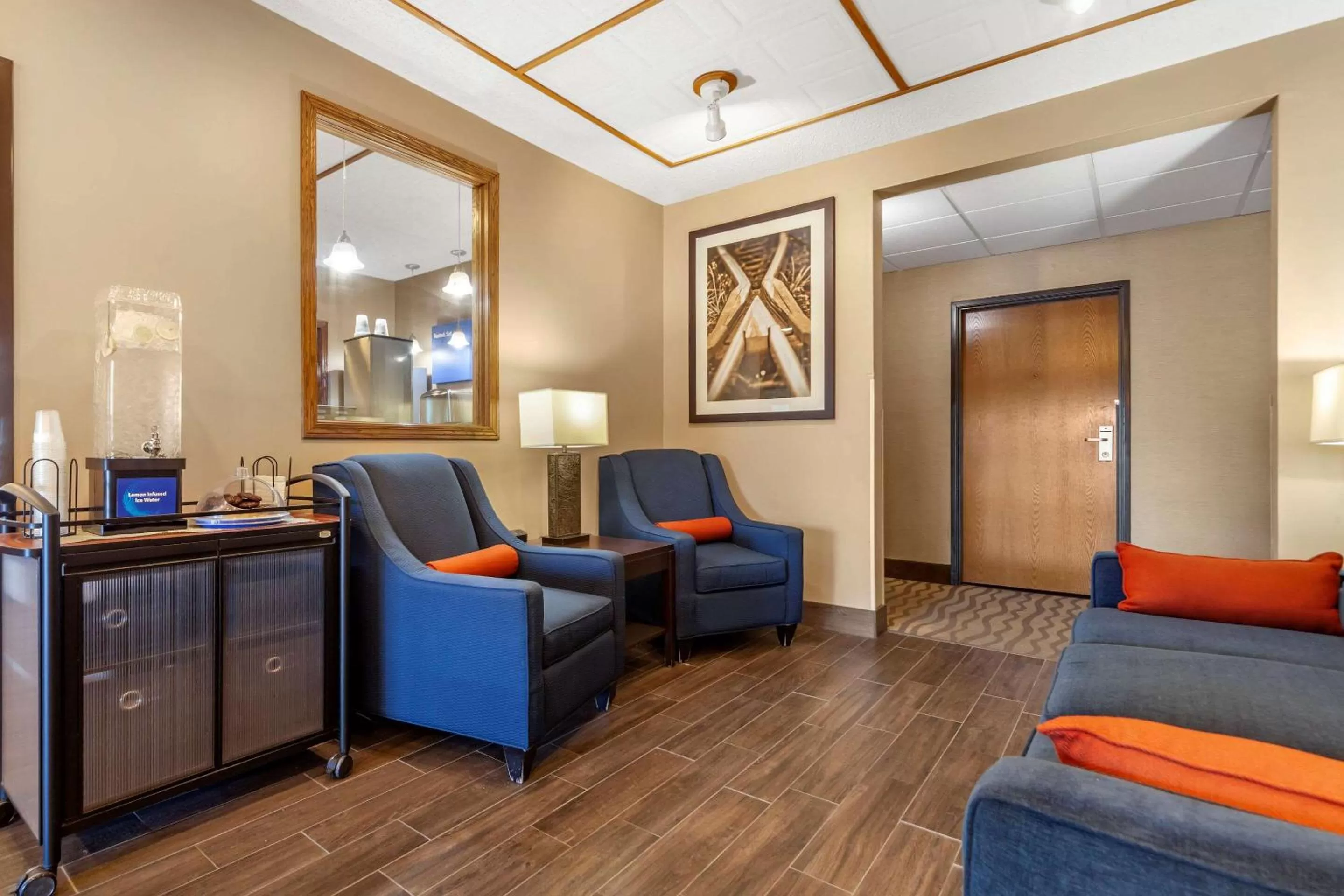 Lobby or reception in Comfort Inn Valentine