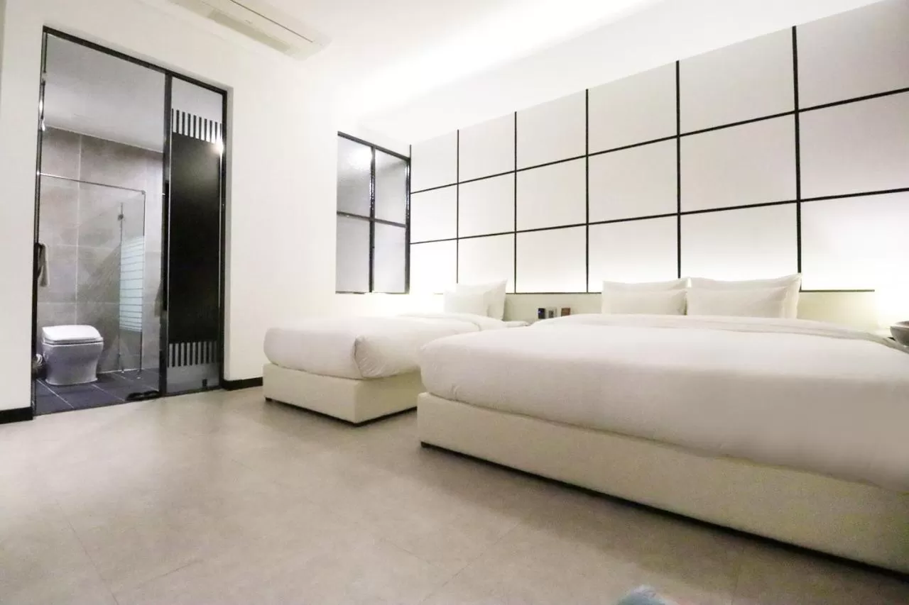 Bed in Hotel Marcher